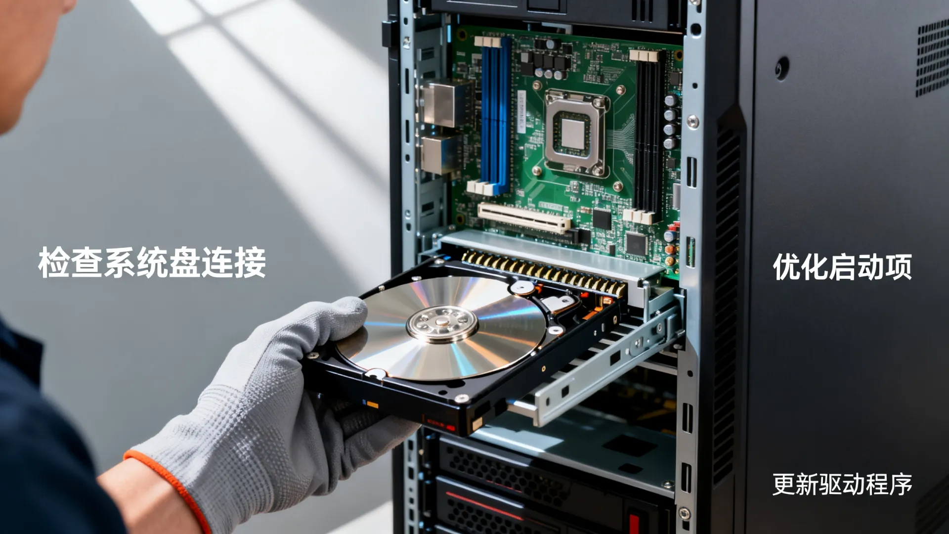 服务器更换系统盘后巨卡 服务器更换系统盘后巨卡
