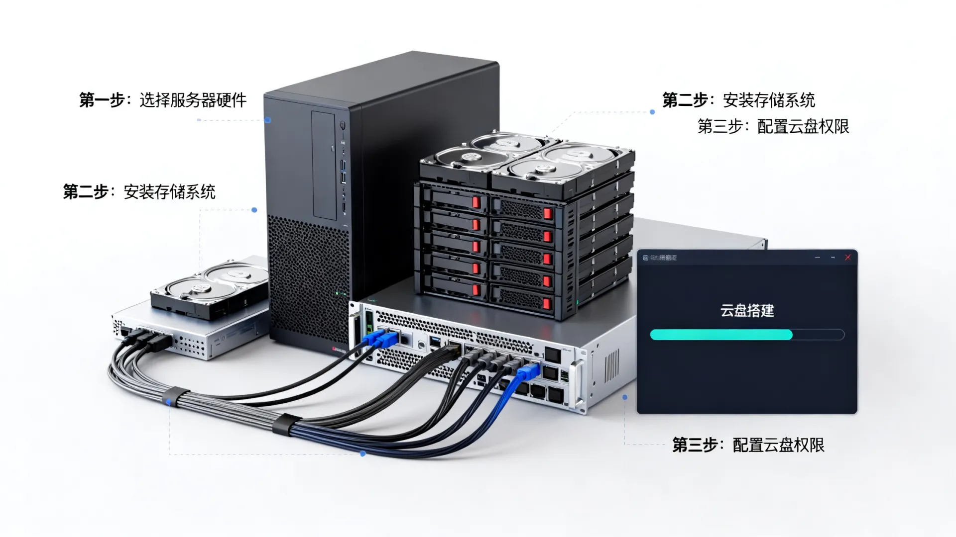 服务器搭建云储存怎么做？私有云盘搭建详细教程