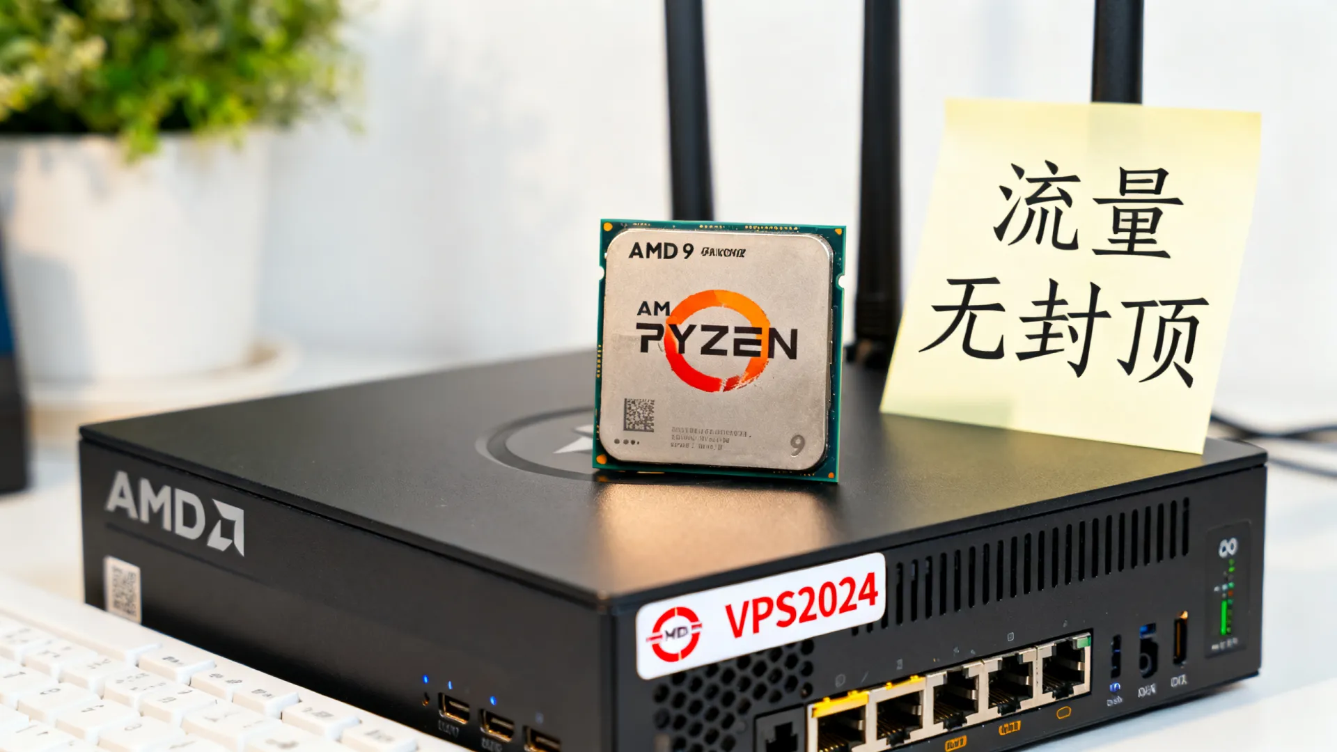 海外三网优化vps优惠码怎么用？AMD Ryzen 9流量无封顶活动推荐