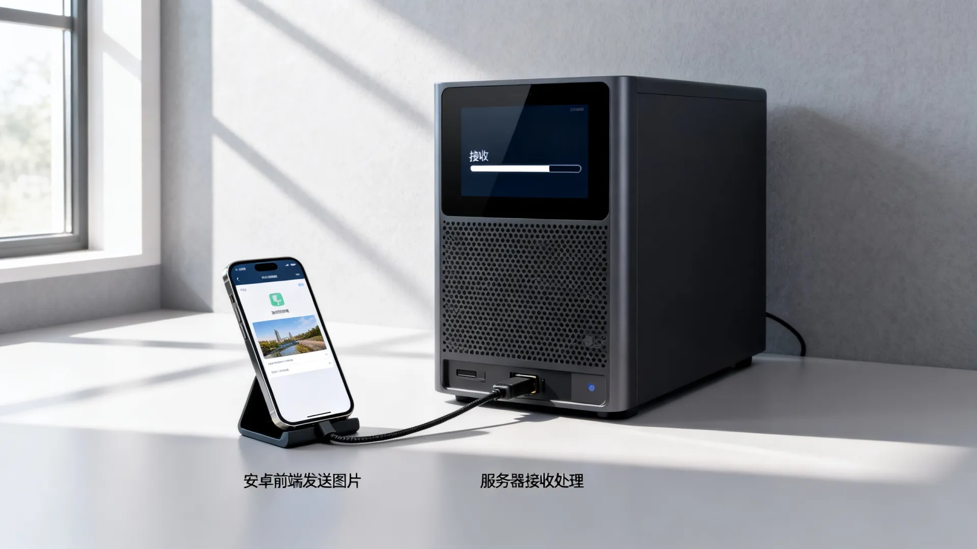 服务器接收安卓前端发来的图片