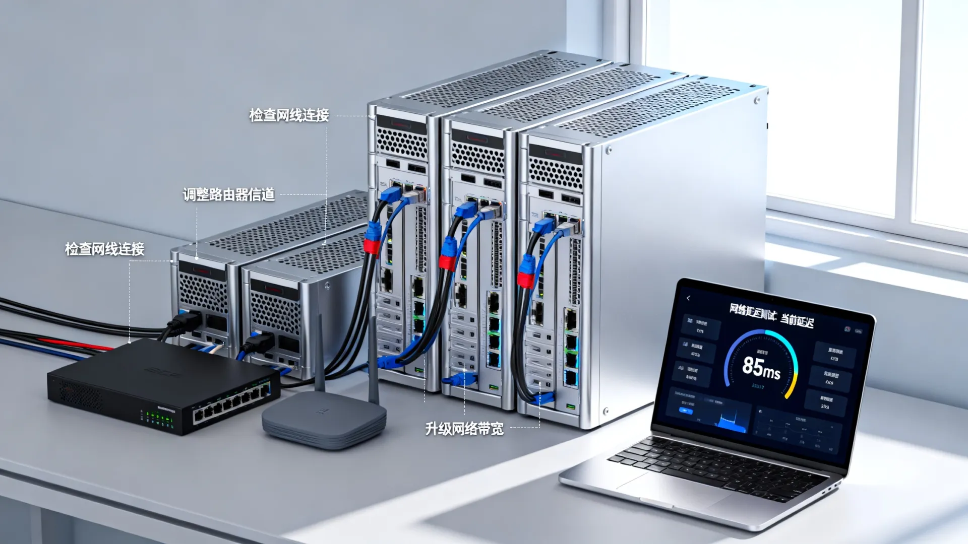 服务器网络延迟高
