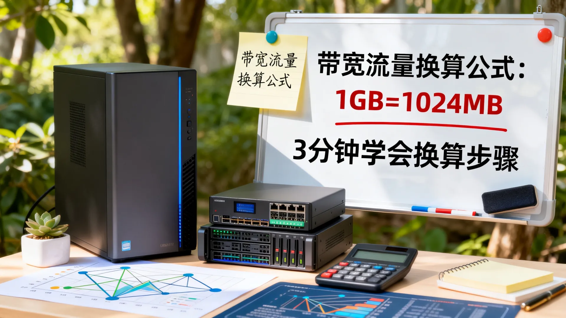服务器带宽流量换算