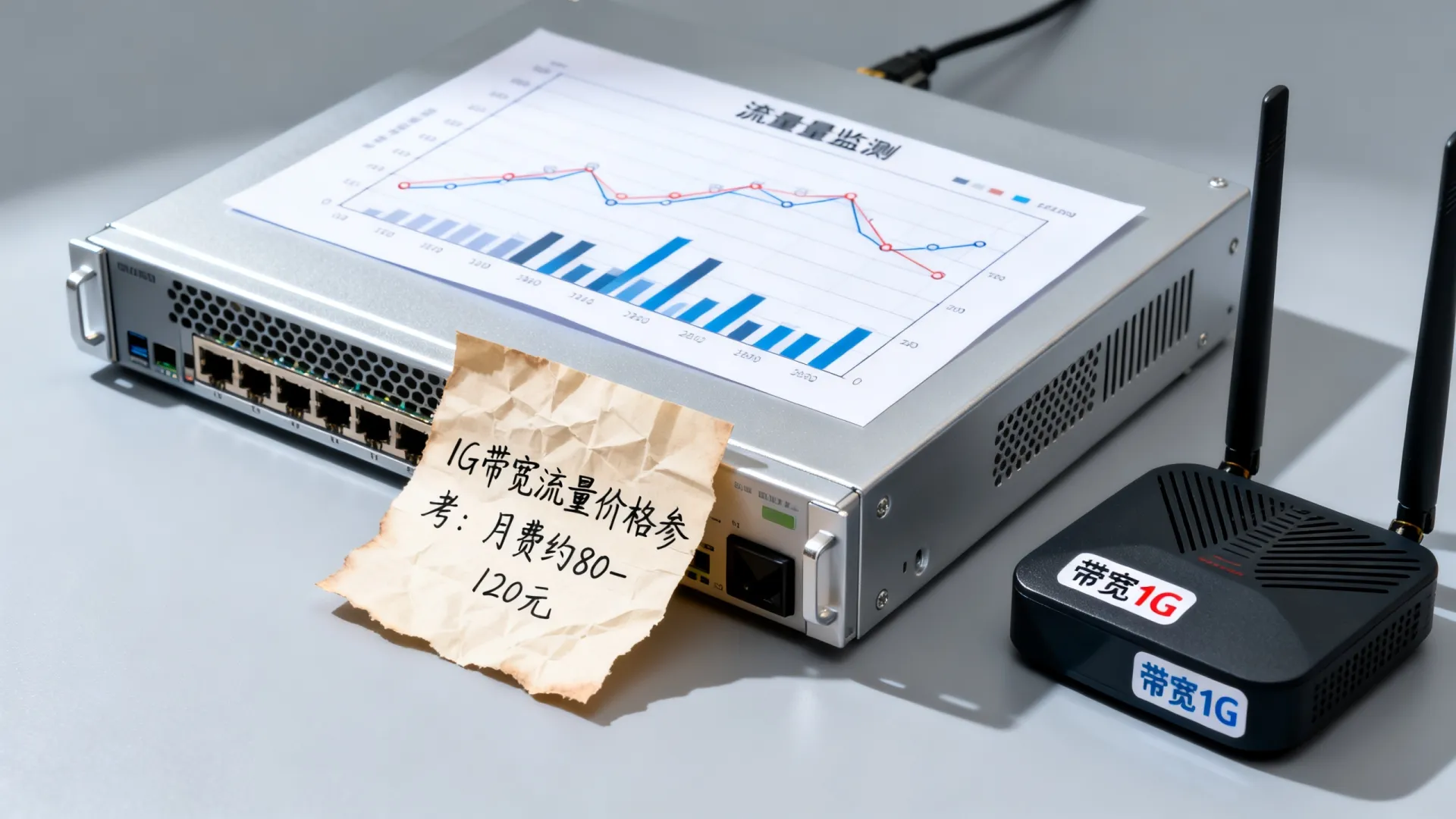 带宽1G流量大概多少钱