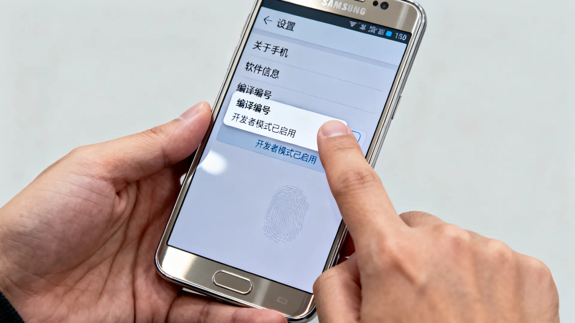 三星note2 开发者选项