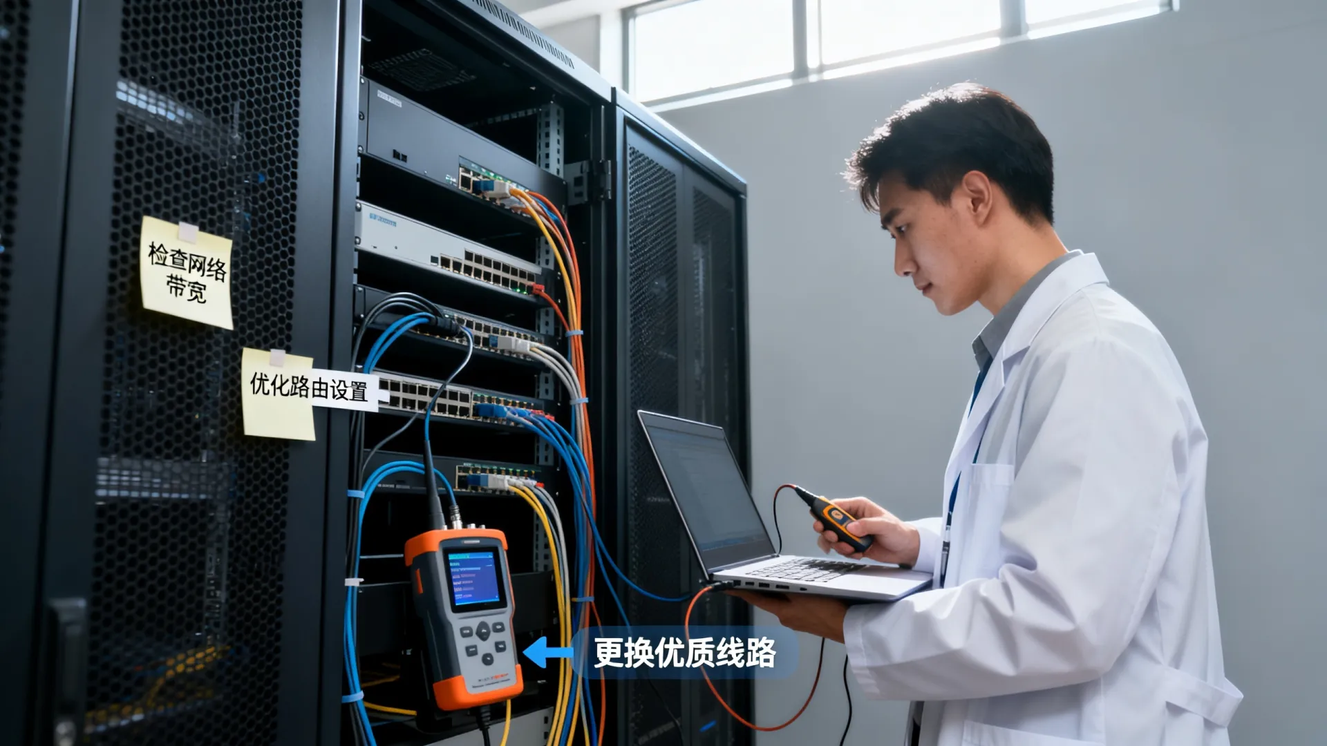 服务器网络延迟高怎么办？如何解决服务器线路延迟问题