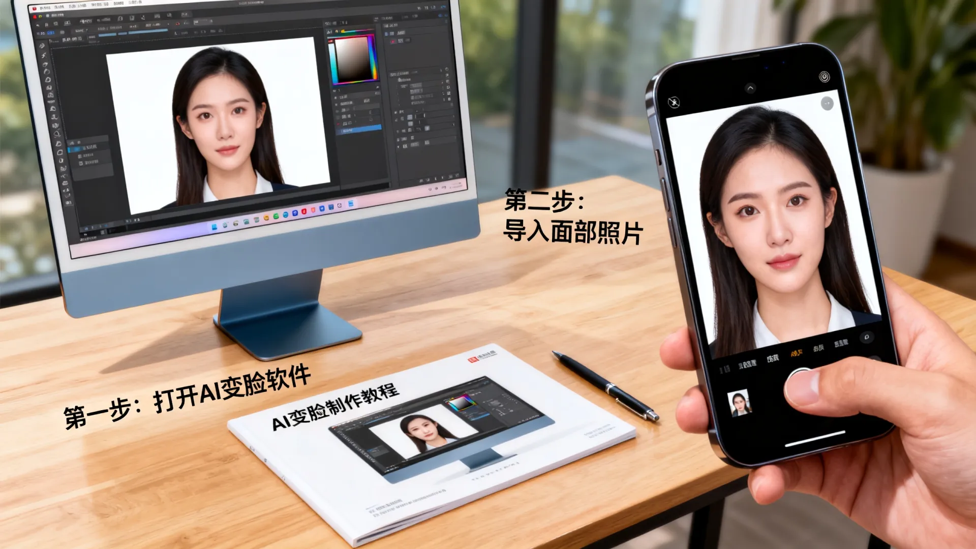 AI变脸怎么创建 AI变脸怎么创建