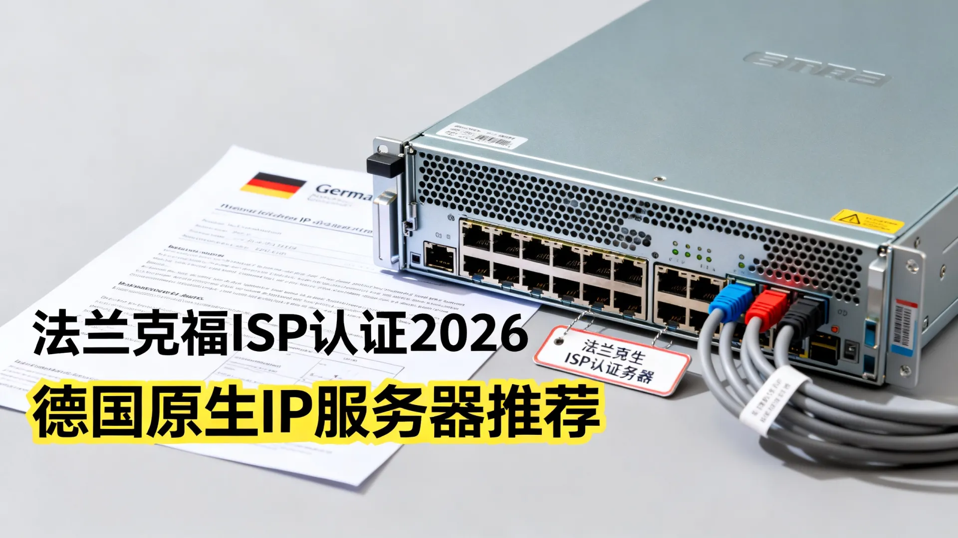 2026春季 法兰克福ISP认证 德国原生ip
