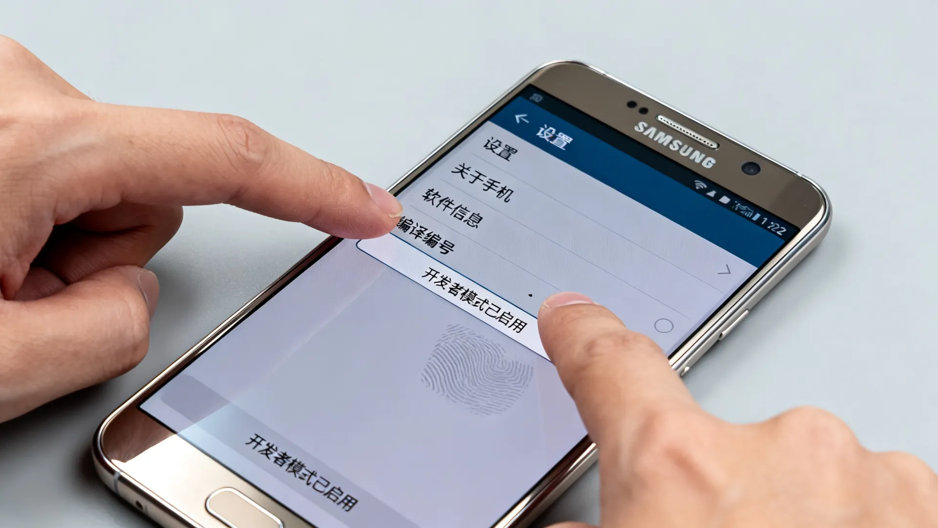 三星note2 开发者选项