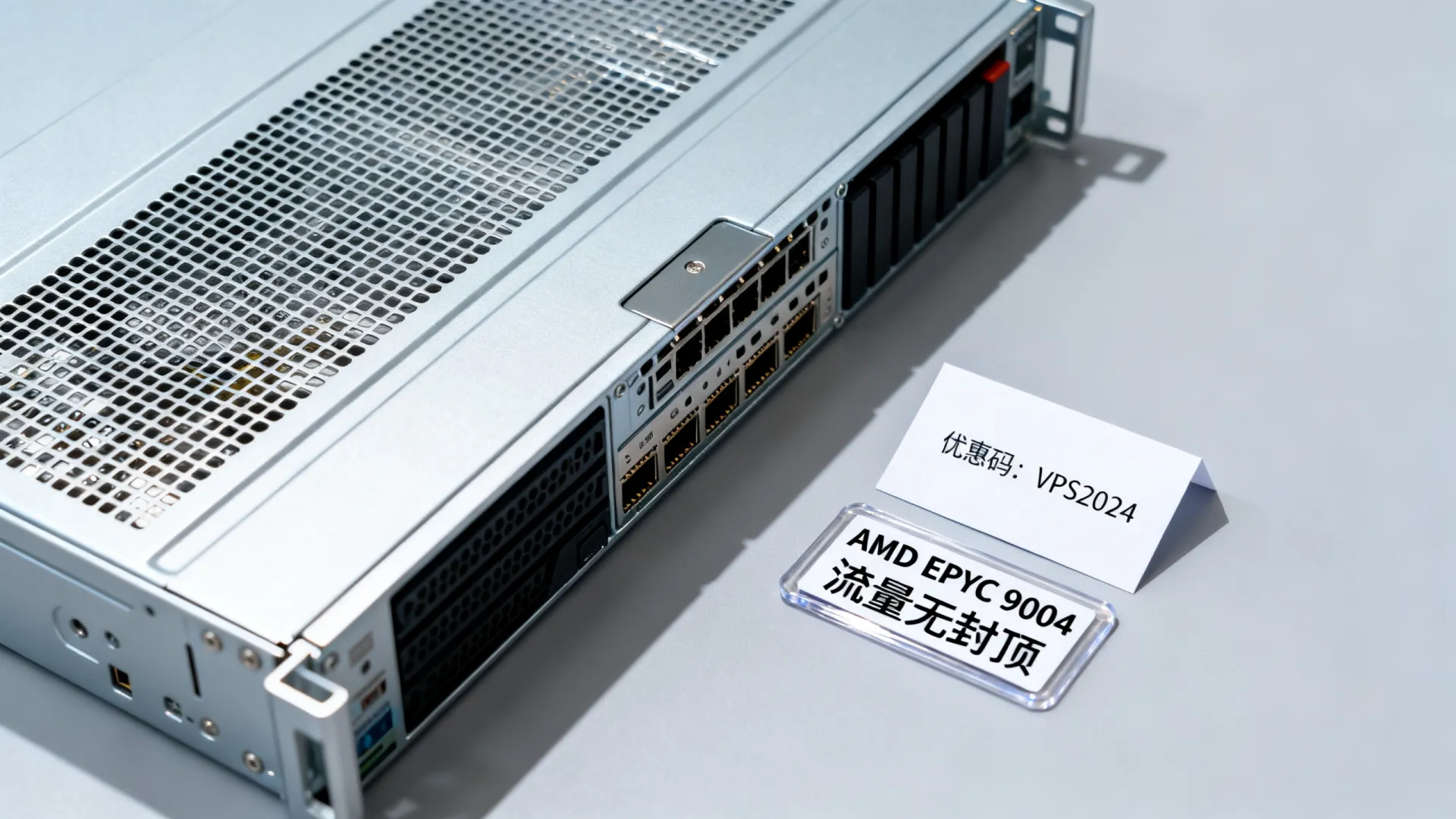 海外三网优化vps优惠码怎么用？年度大促AMD EPYC 9004流量无封顶