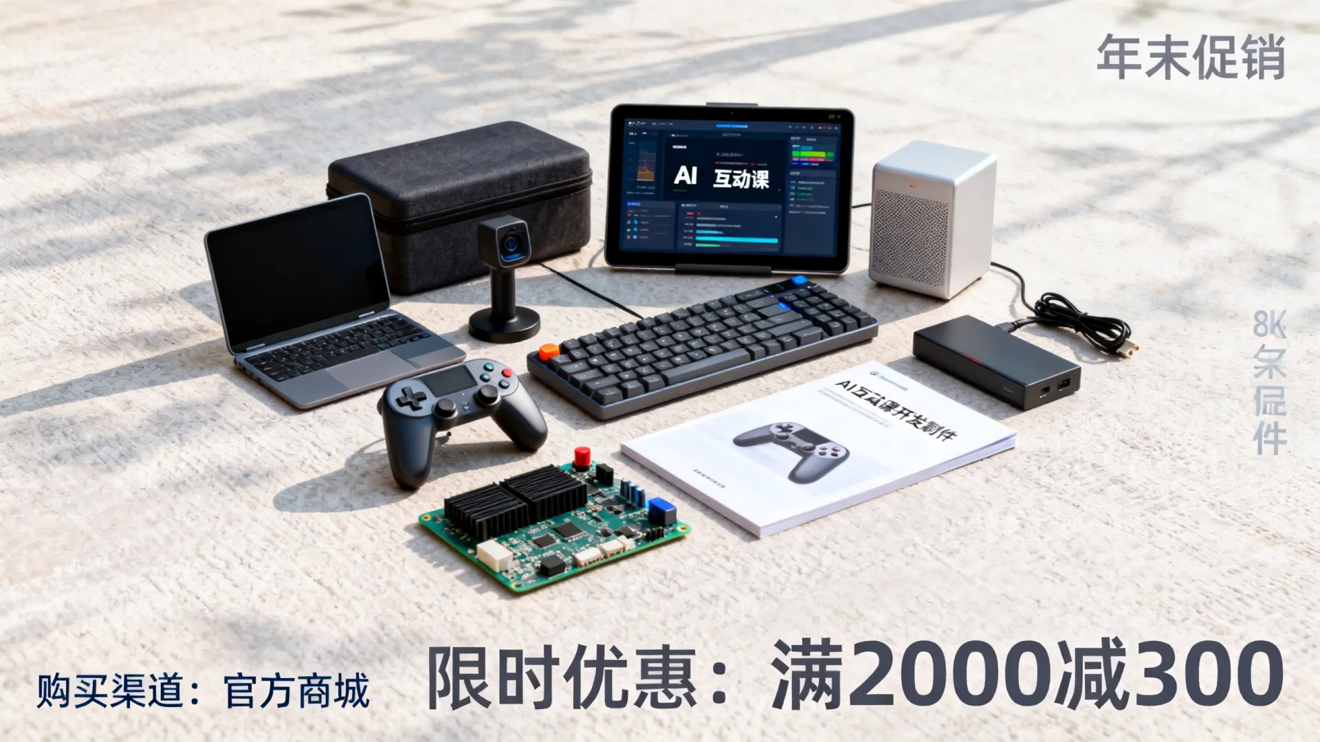 AI互动课开发套件年末促销在哪，哪家购买最划算？