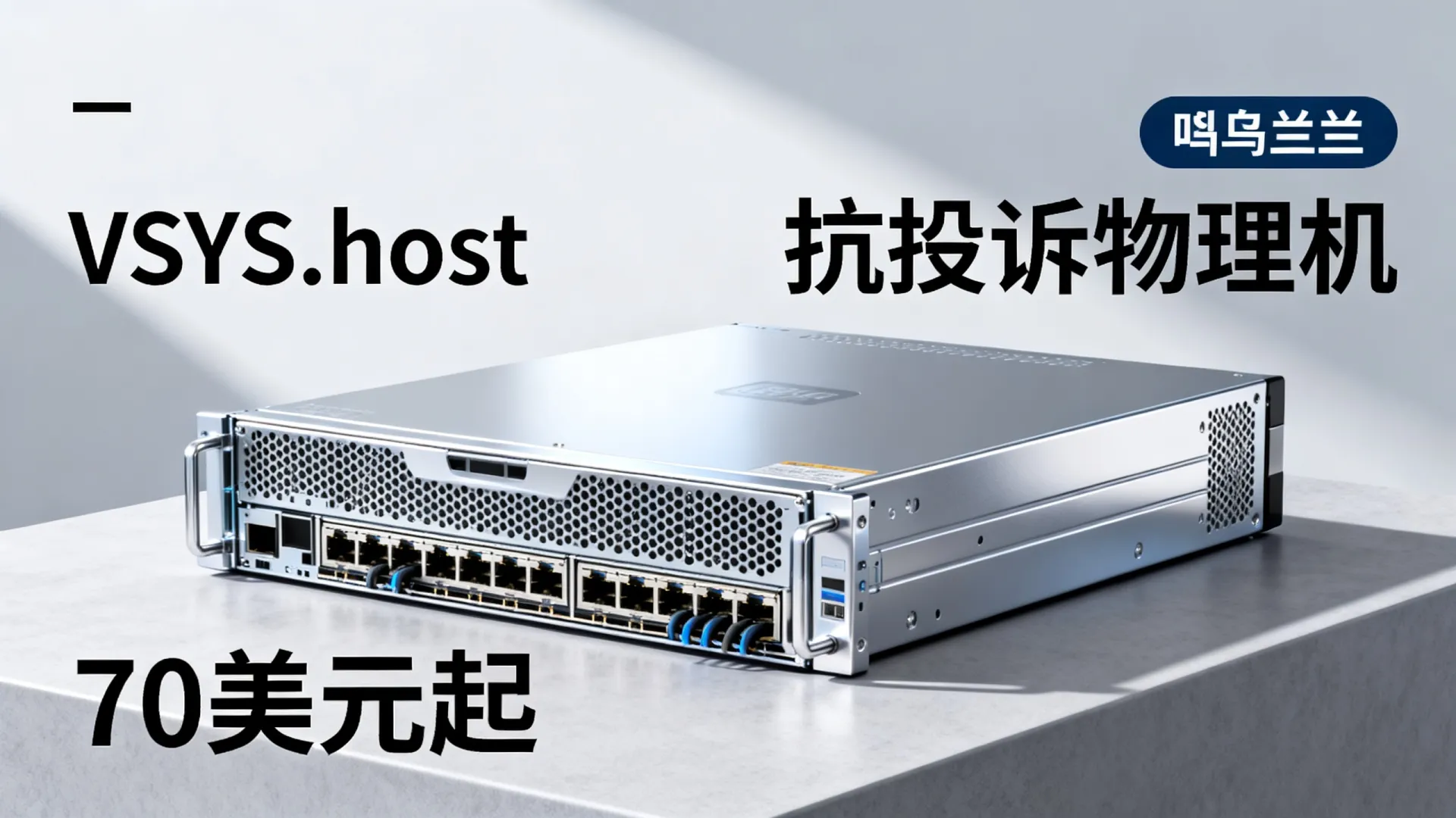 host乌克兰抗投诉物理机70美元