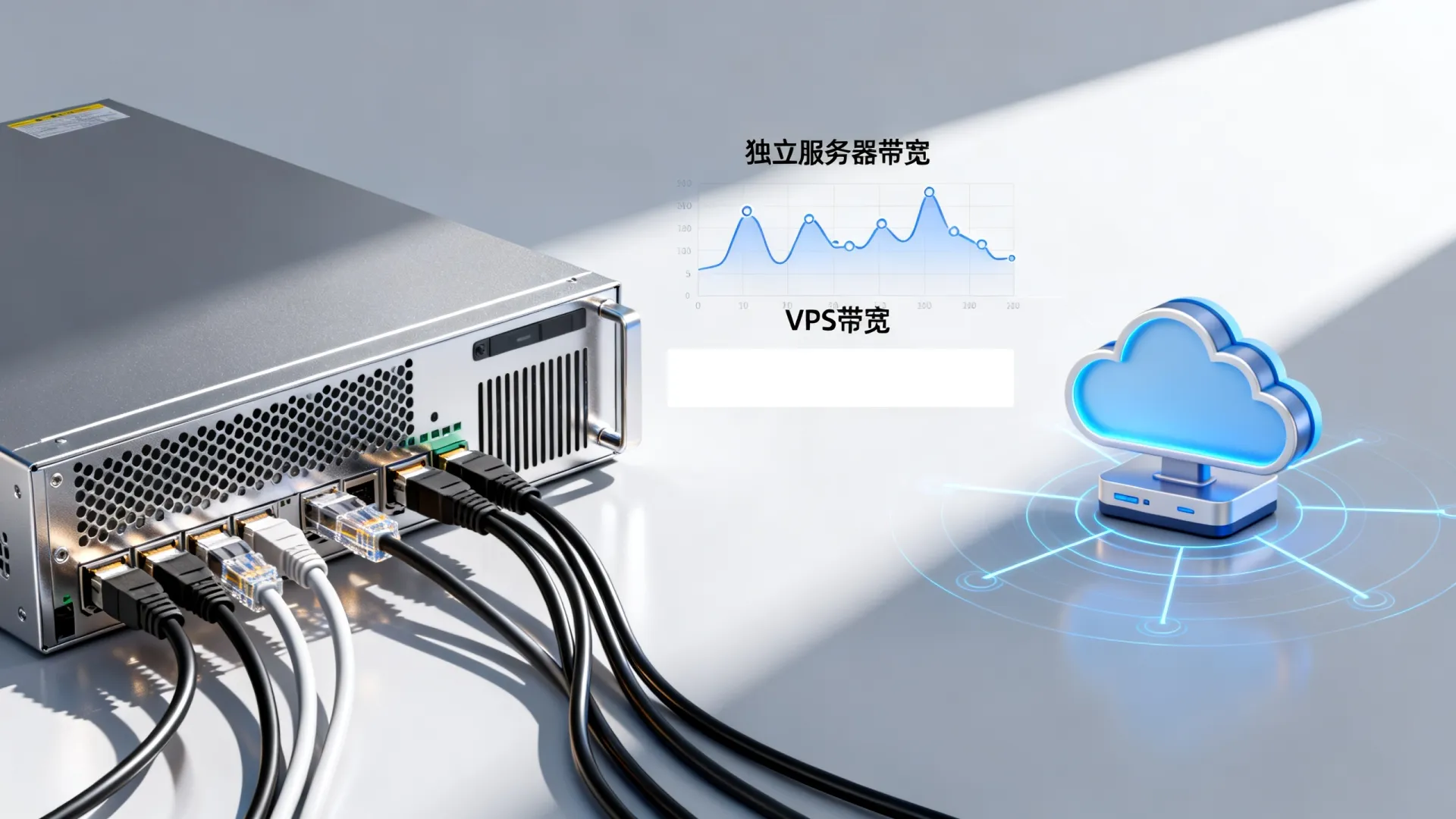 独立服务器带宽和VPS带宽区别在哪