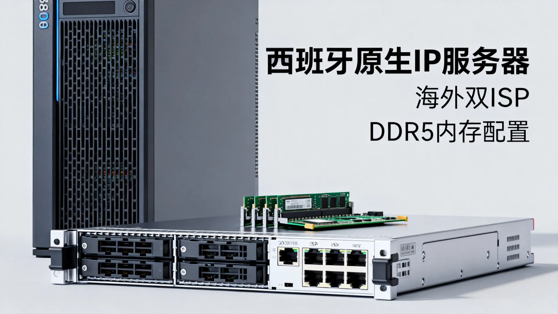 年度大促 海外双ISP 西班牙原生ip - DDR5内存,流量无封顶,5折起 年度大促 海外双ISP 西班牙原生ip