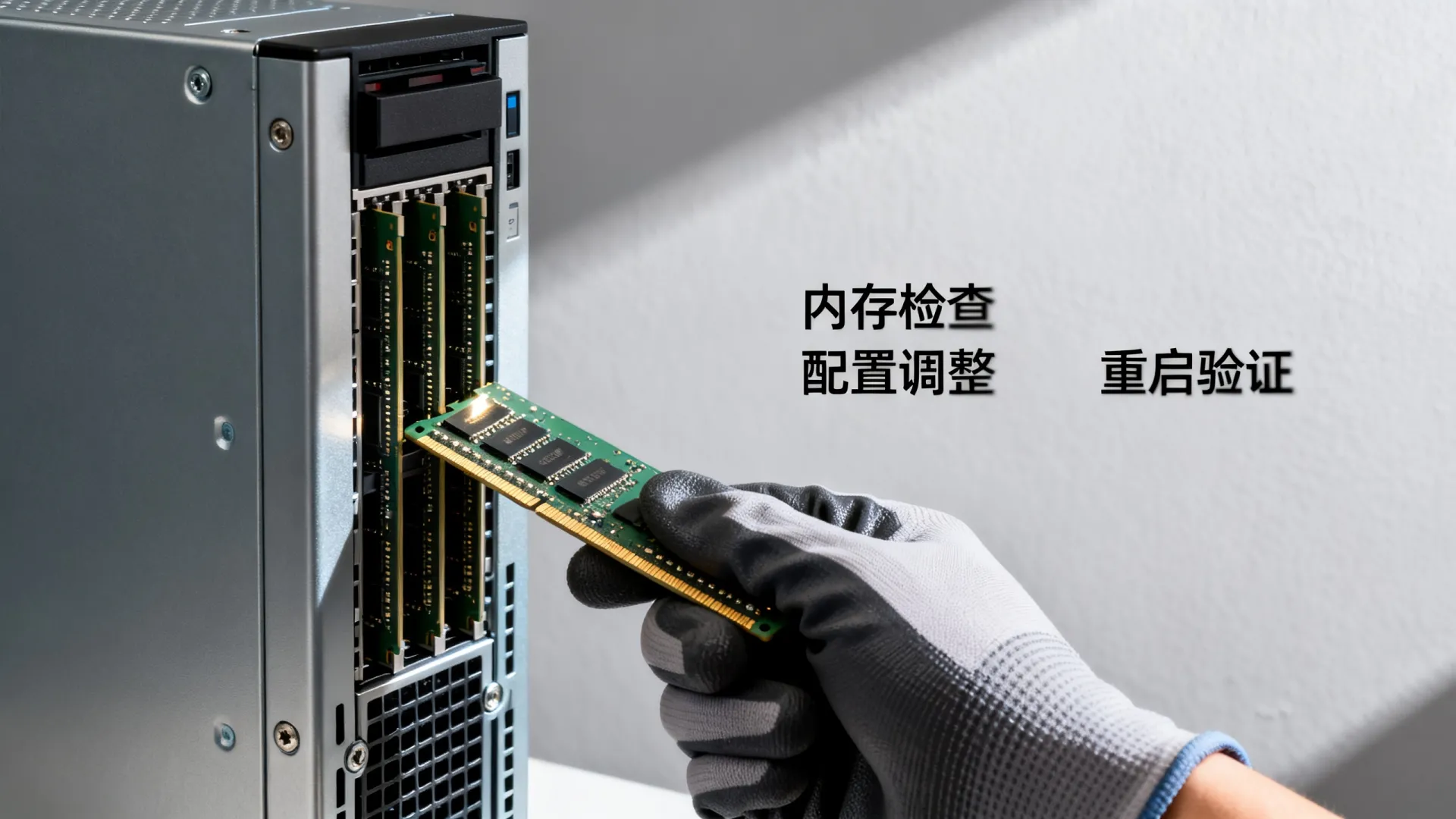 服务器提示内存配置错误怎么解决办法