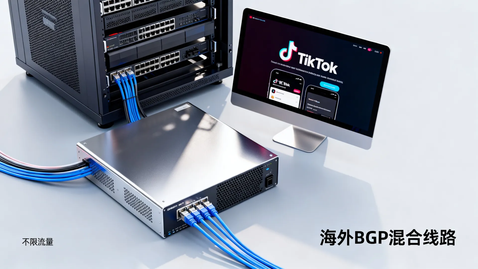 海外BGP混合线路Tiktok vps怎么样，不限制流量的vps推荐