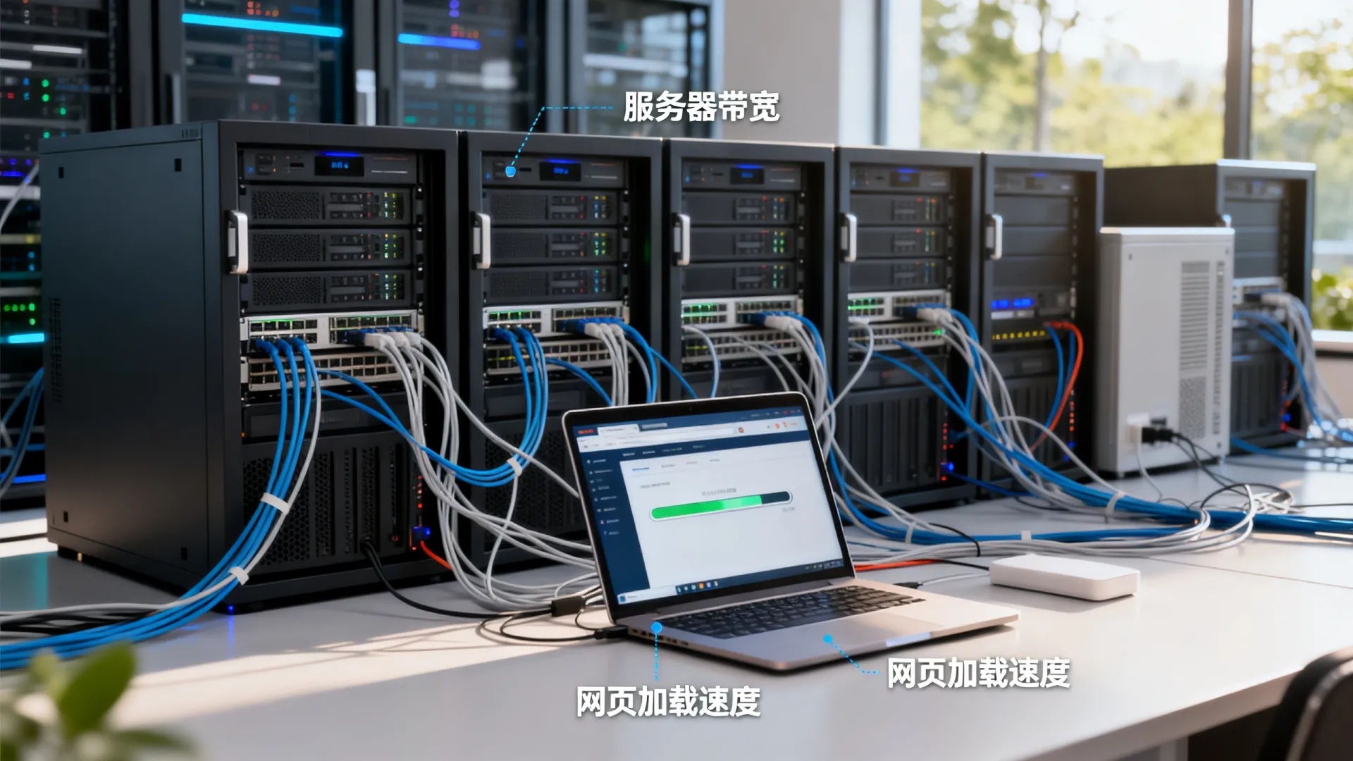 网站打开慢是服务器带宽不够吗? 网站打开慢是服务器带宽不够吗