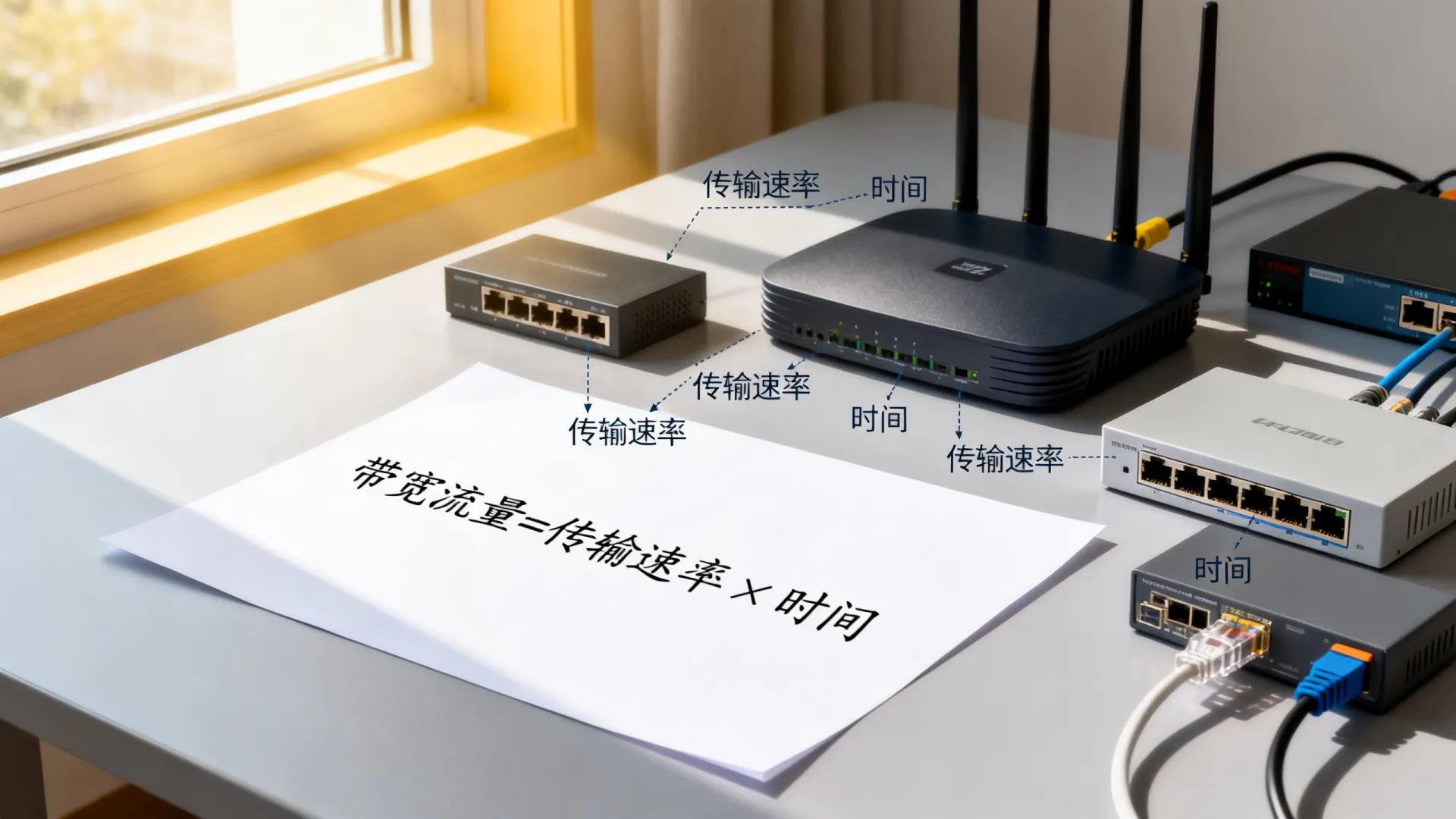 带宽流量怎么计算