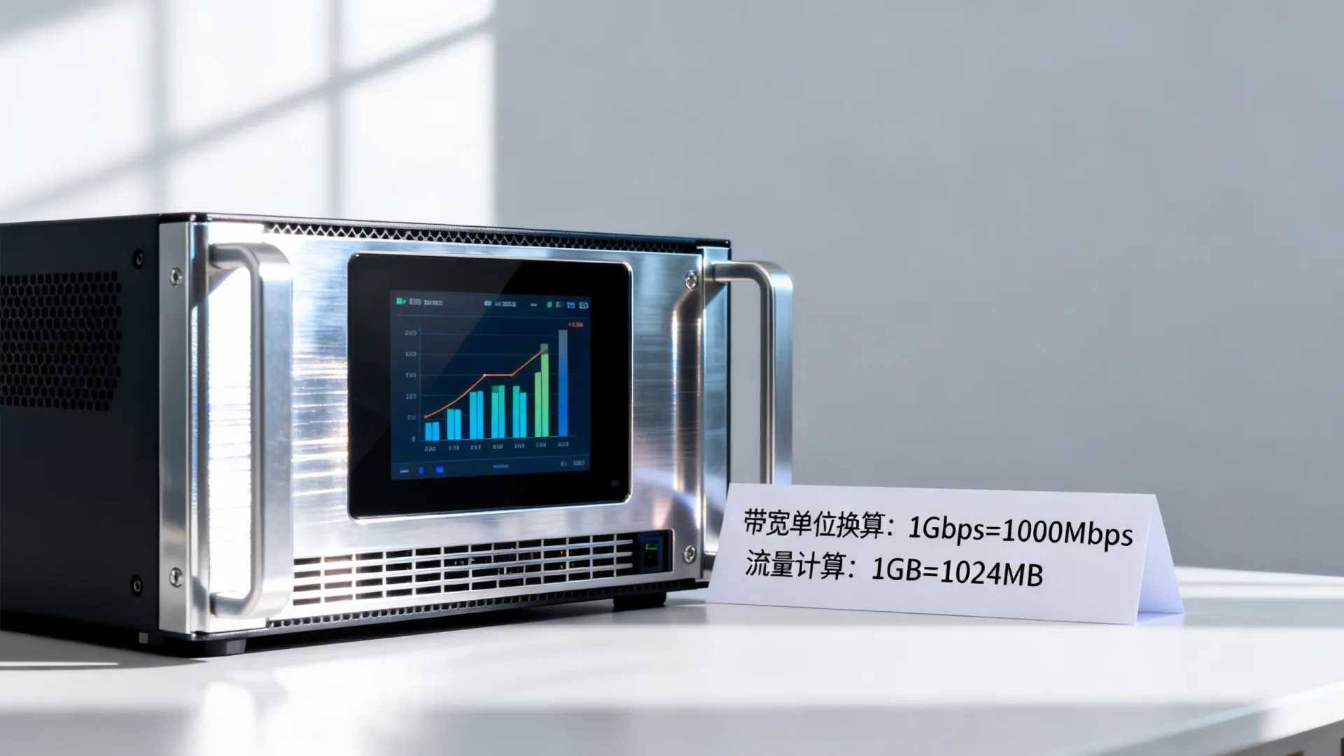 服务器带宽流量换算,3分钟学会 服务器带宽流量换算