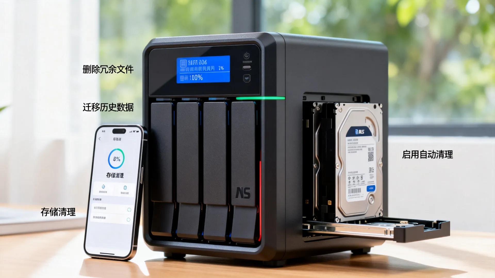 国外nas云存储如何清理
