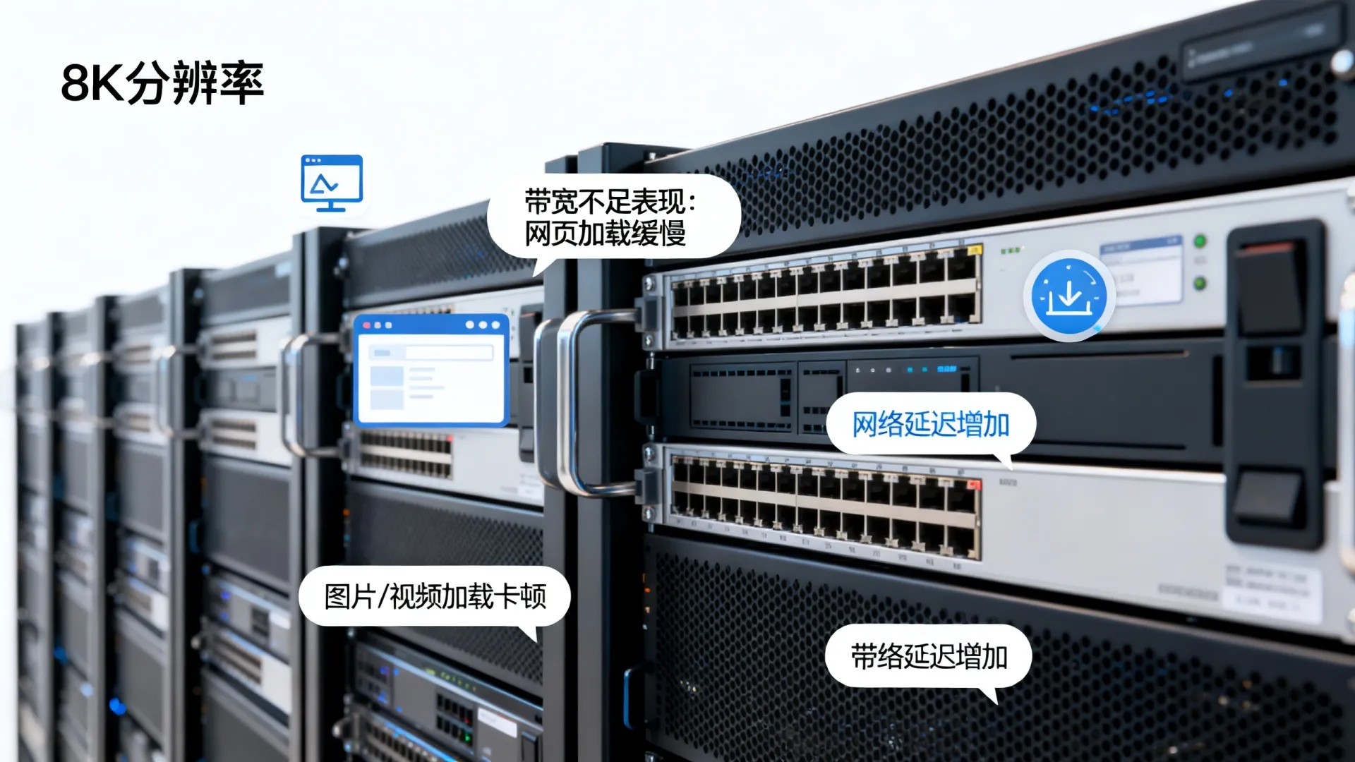 服务器带宽不足的表现有哪些