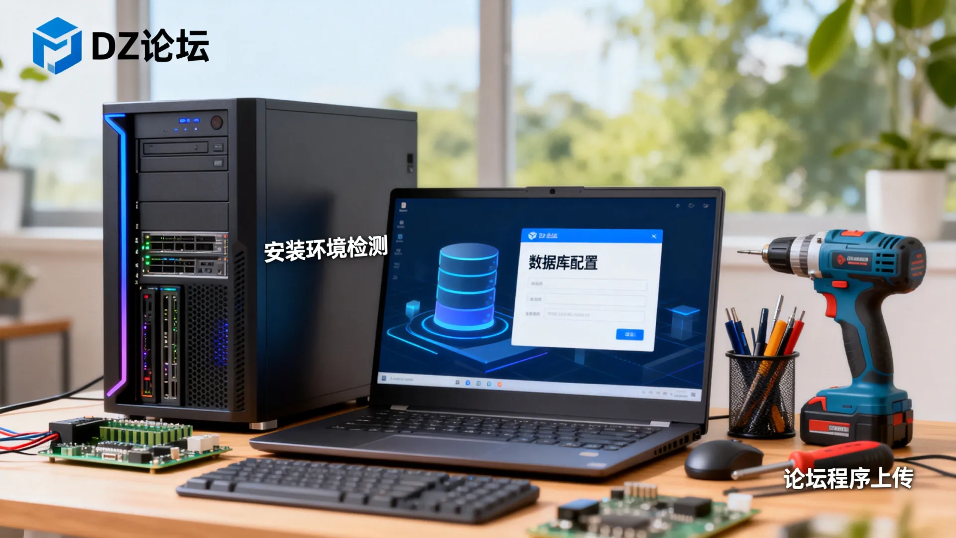 服务器搭建dz论坛教程