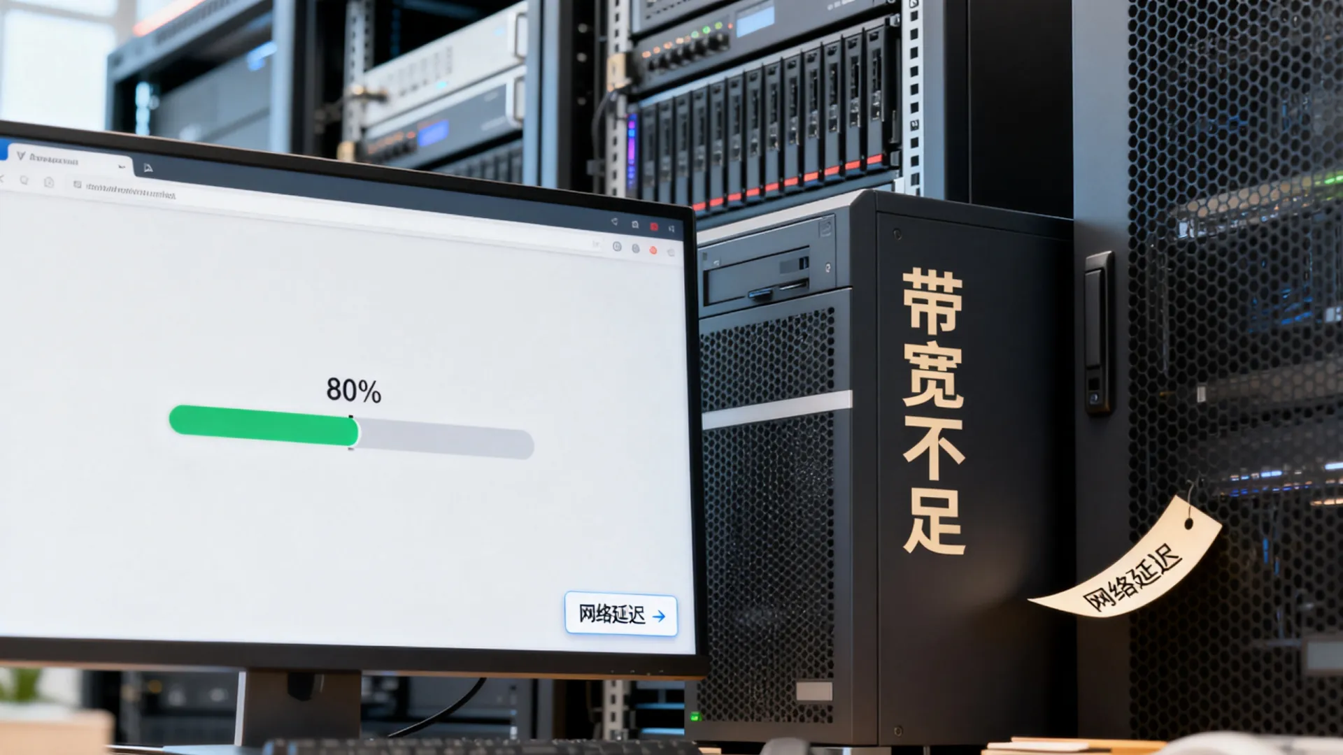 服务器带宽不足的表现有哪些