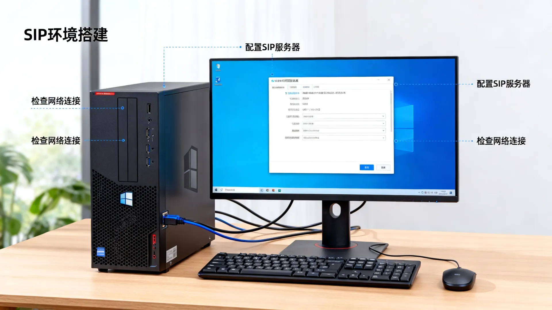 服务器搭建sip环境windows
