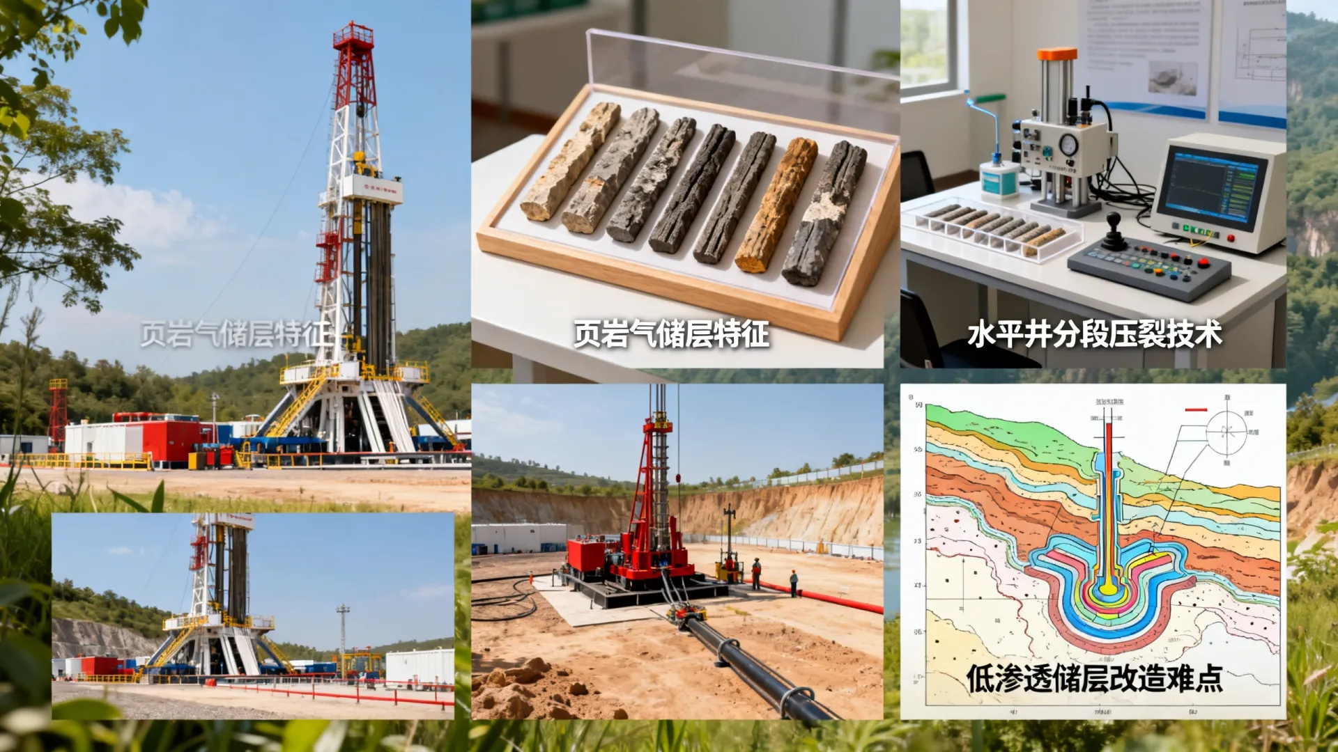 非常规油气勘探与开发技术有哪些，非常规油气开发难点是什么？