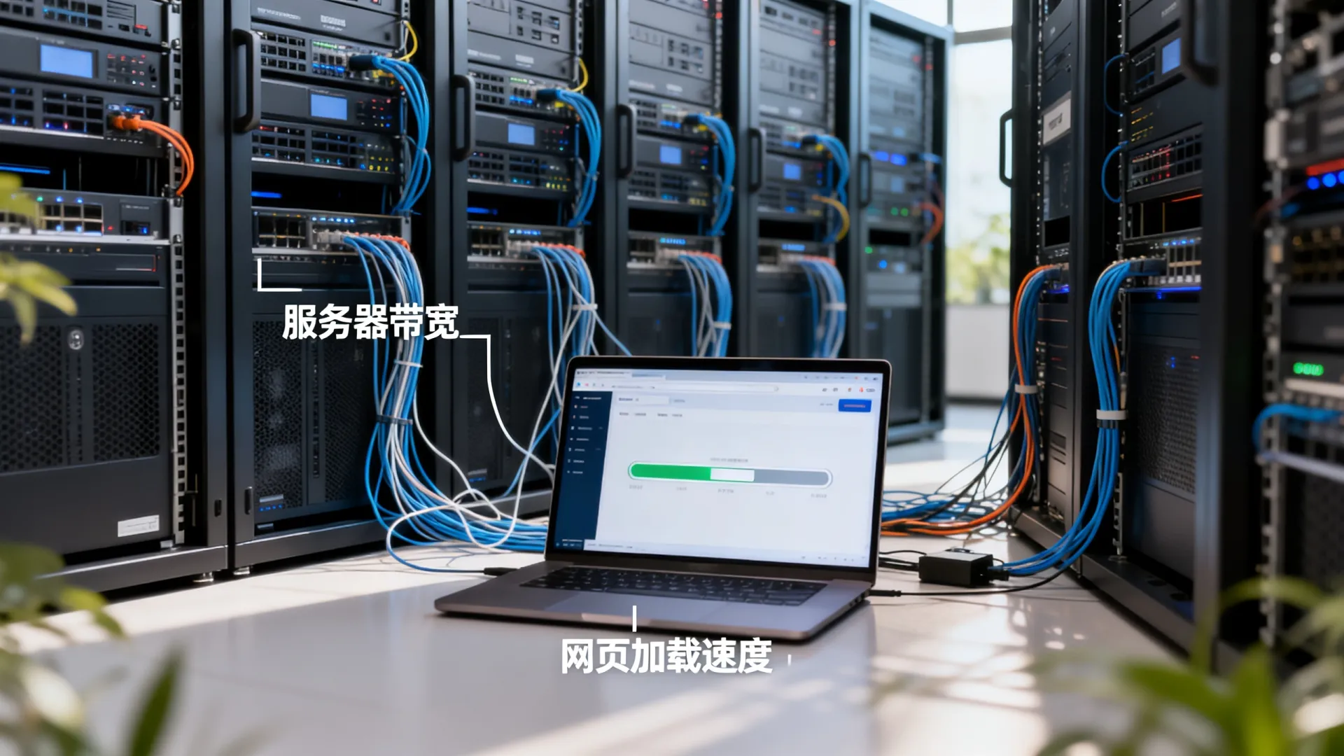 网站打开慢是服务器带宽不够吗？如何提升网页加载速度？