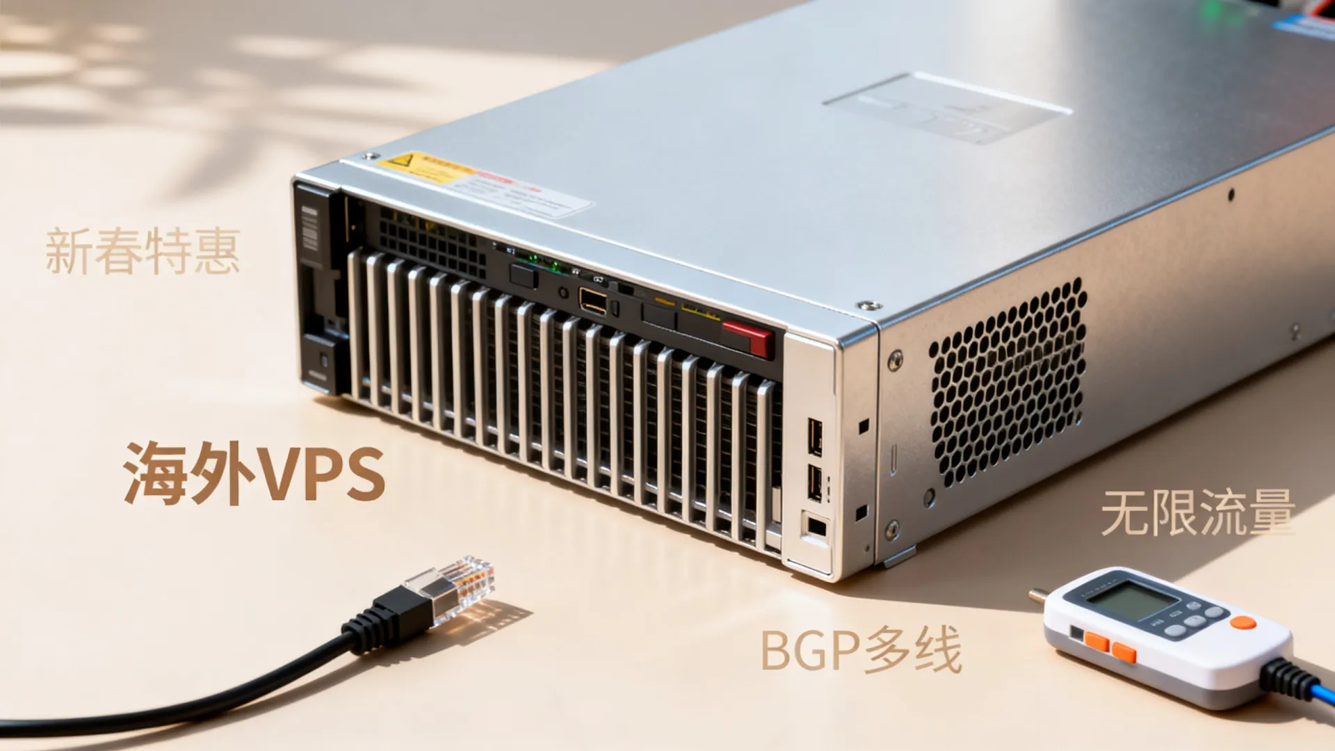 新春特惠 海外BGP多线 无限流量VPS