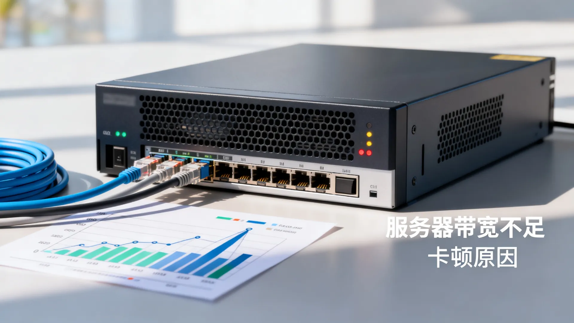 服务器经常卡顿？可能是带宽问题，服务器带宽不足会导致卡顿吗
