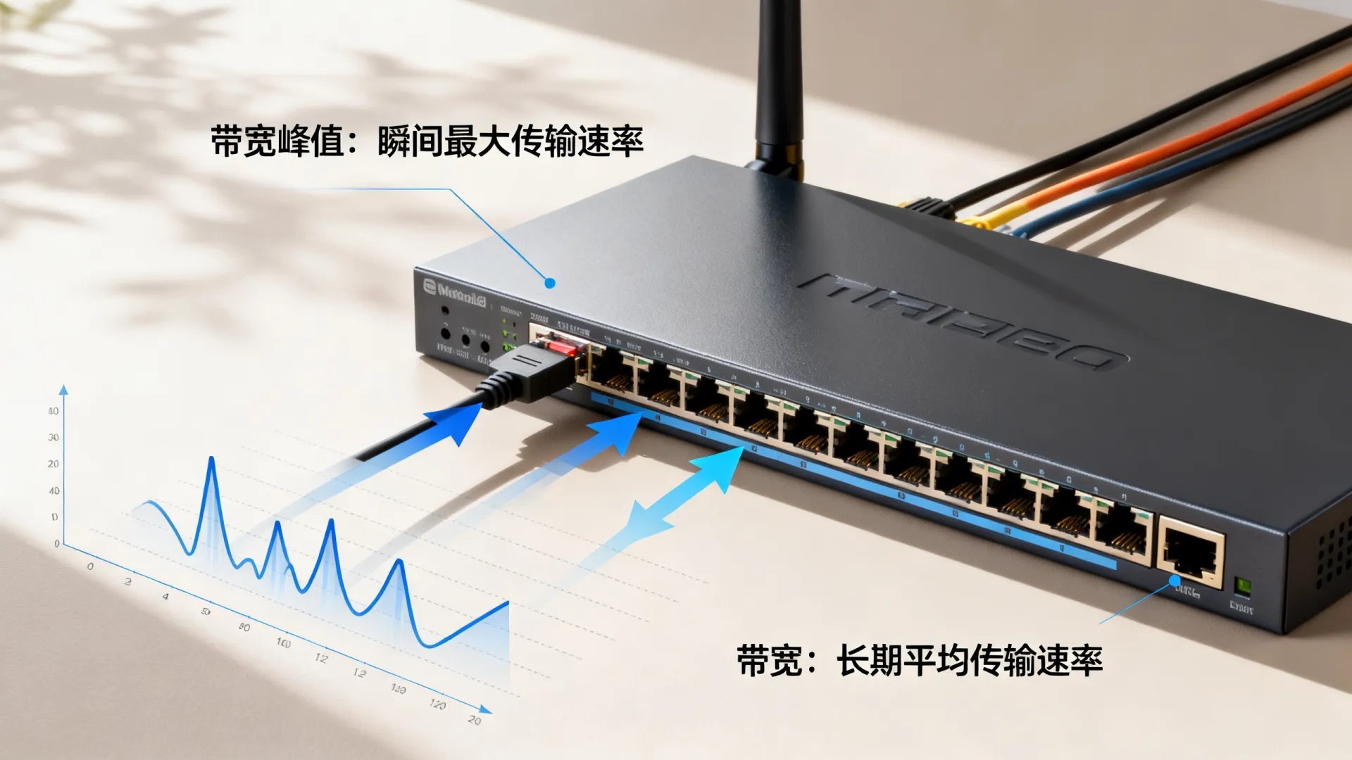 带宽峰值和带宽区别