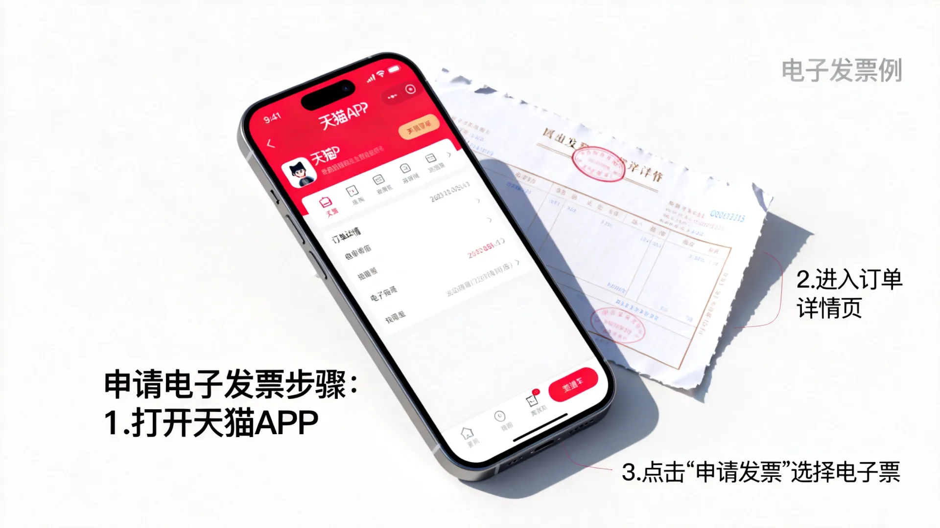 天猫可以开发票