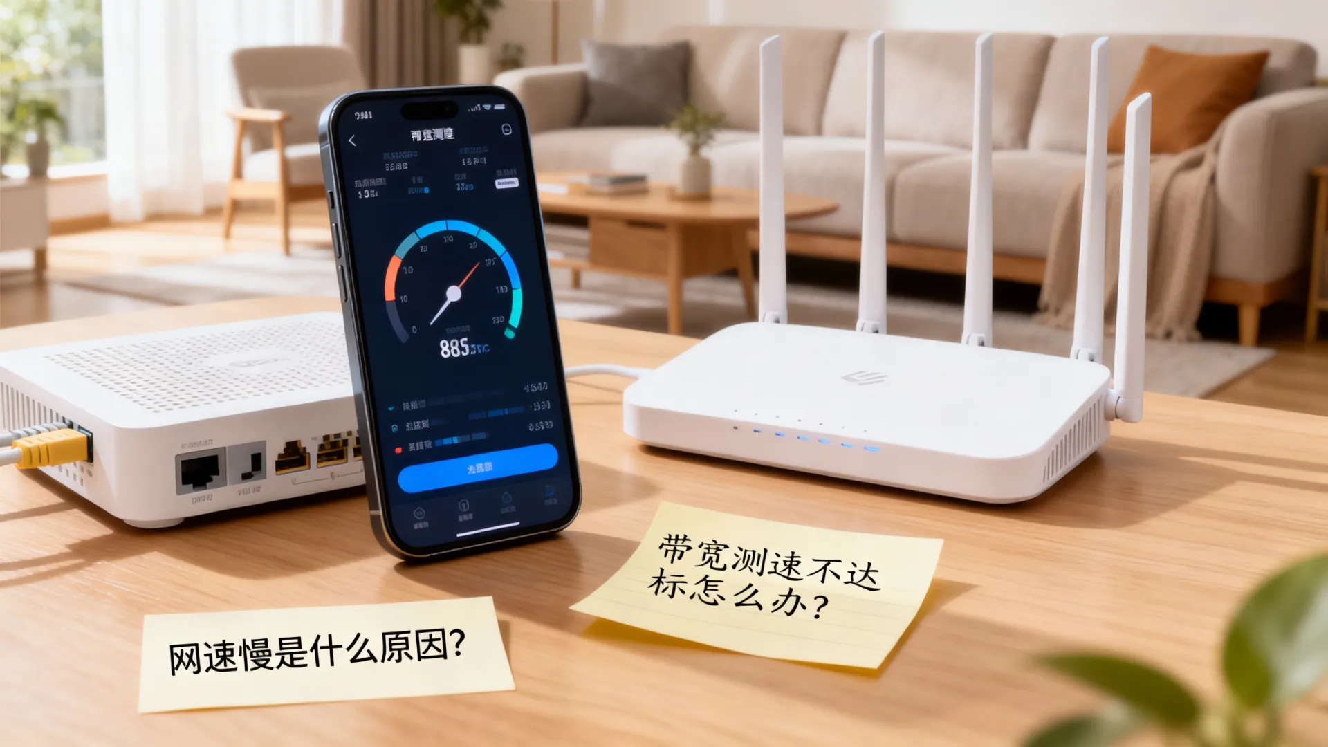 带宽测速不达标怎么办