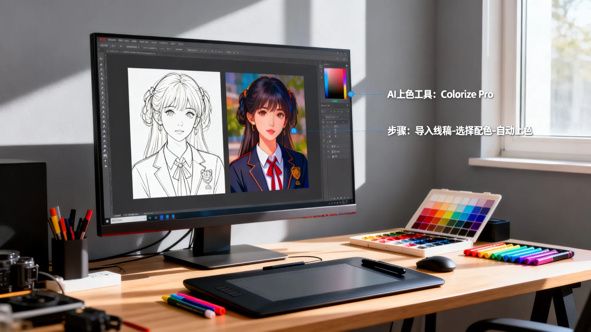 ai上色
