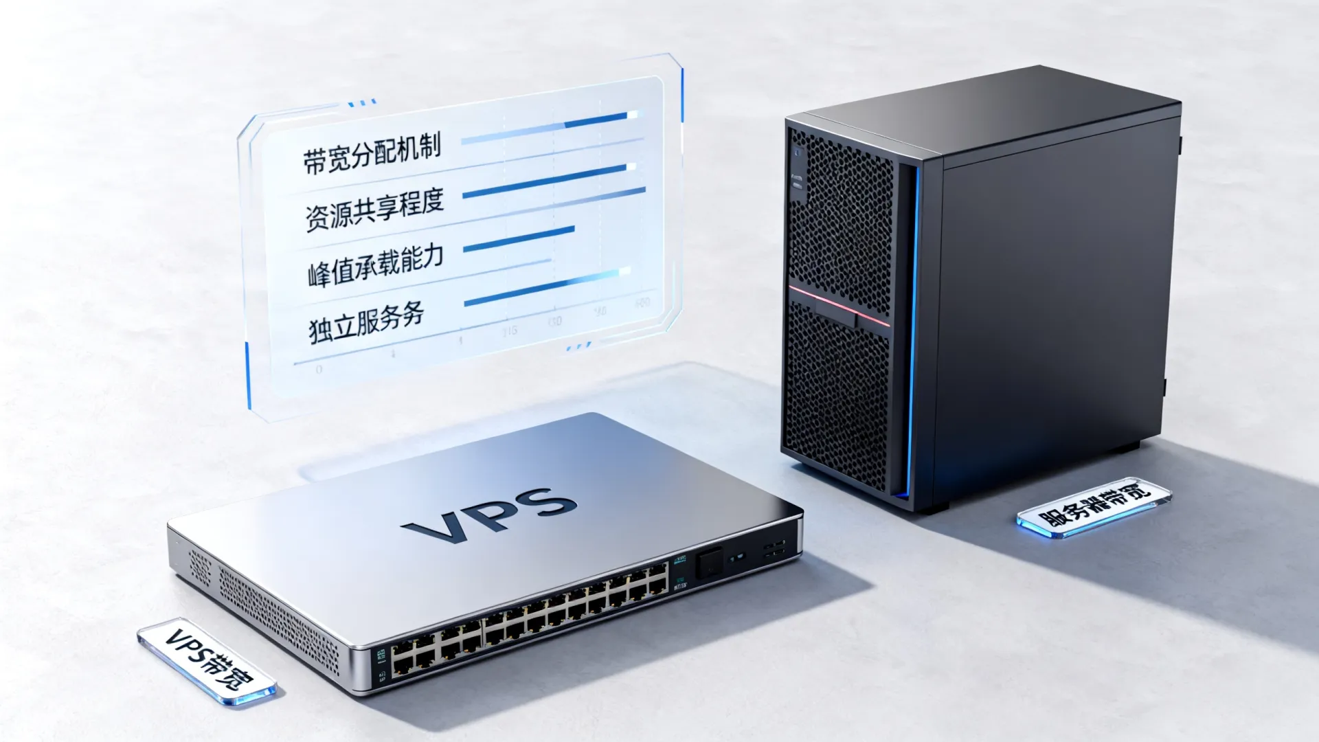 VPS带宽和服务器带宽区别