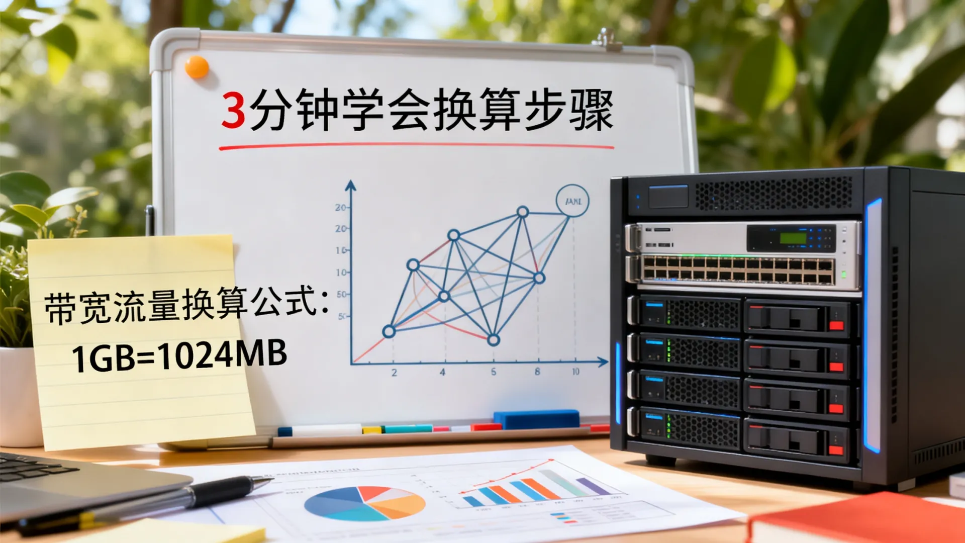 服务器带宽流量换算
