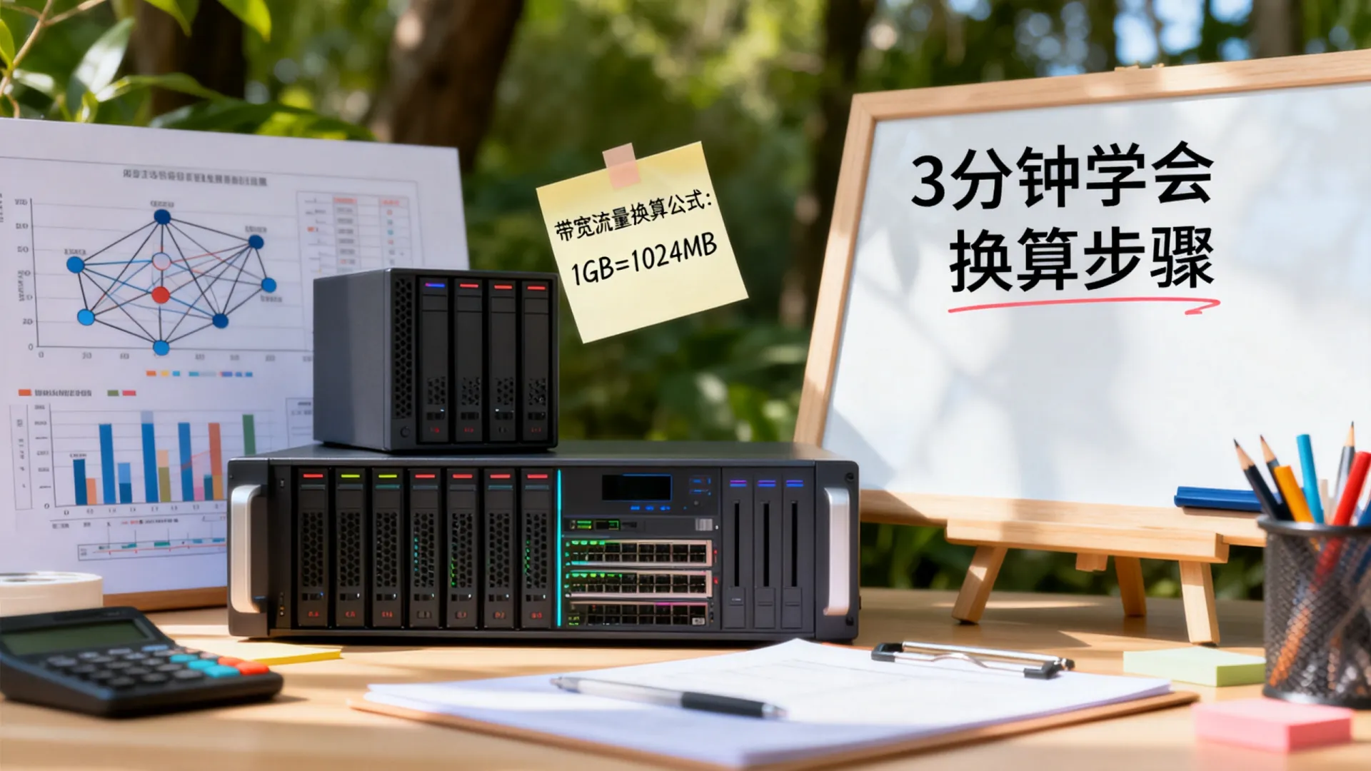 服务器带宽流量换算