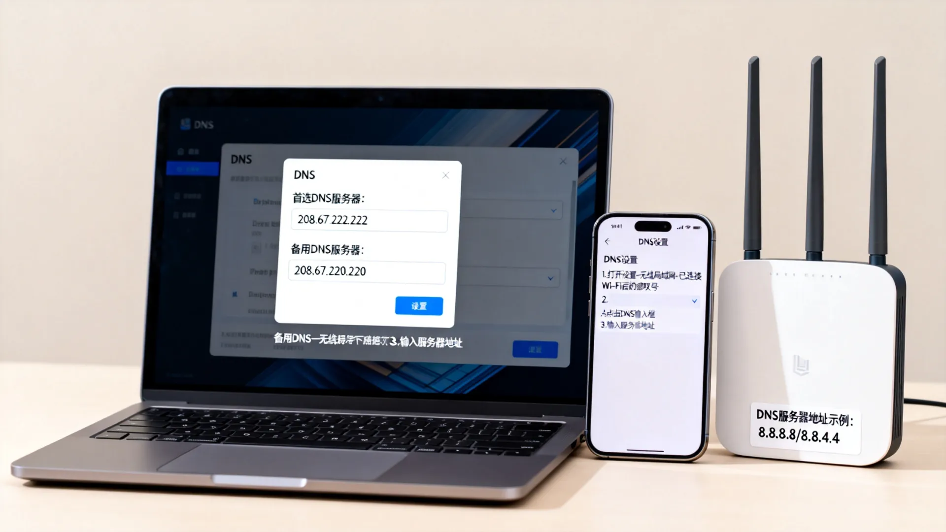 国外dns如何设置 国外dns如何设置