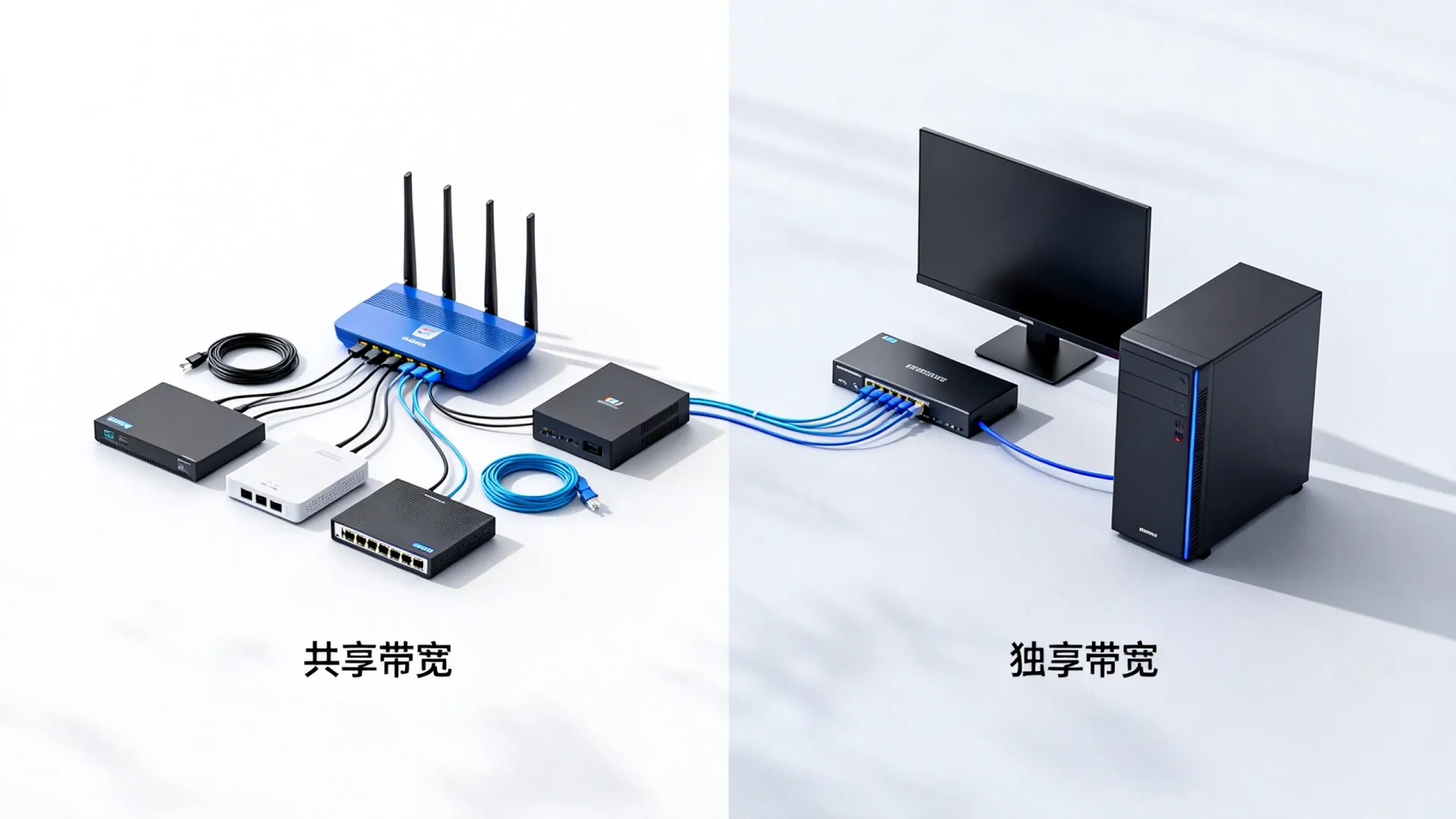 共享带宽和独享带宽哪个好