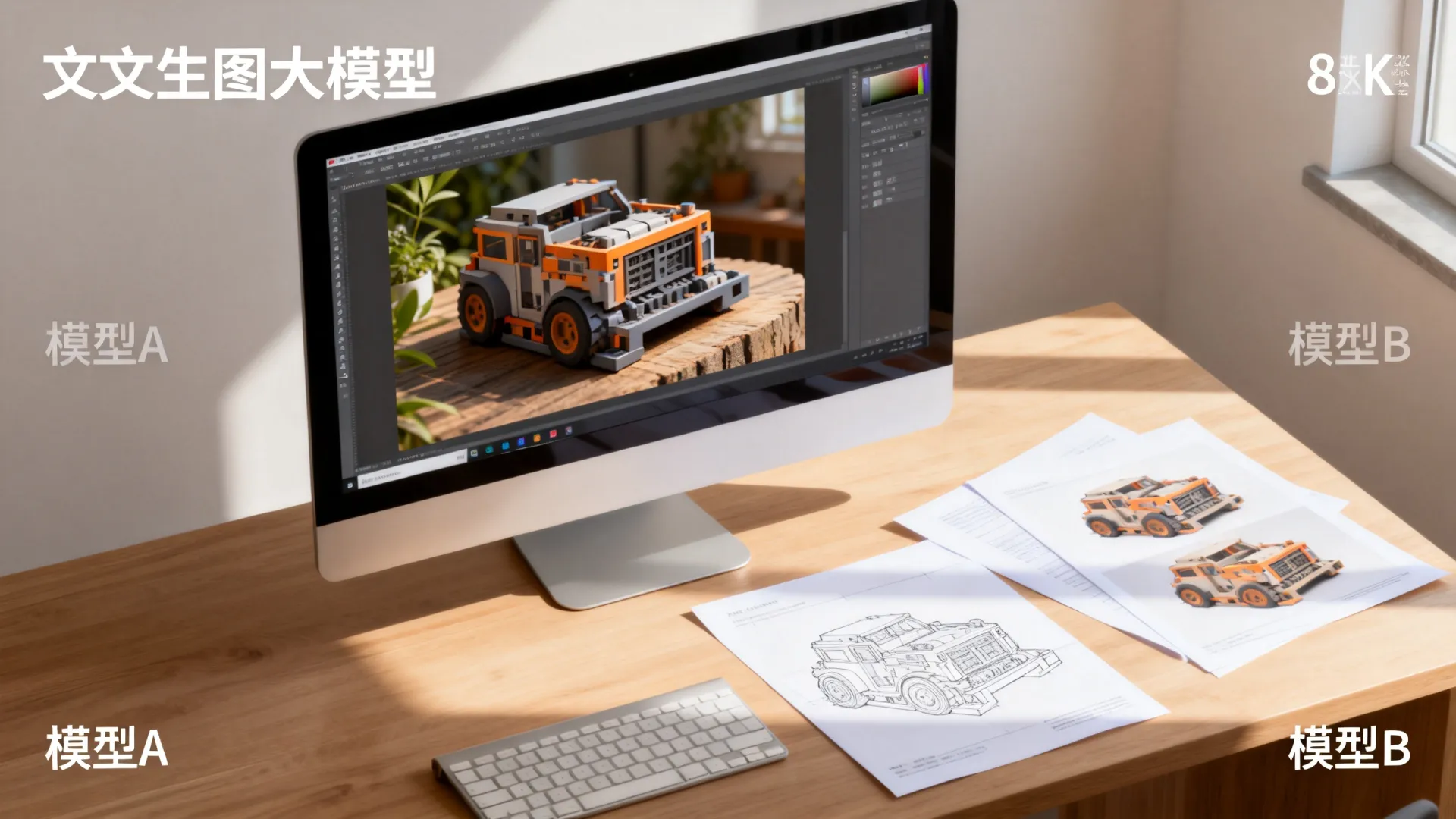 关于以文生图大模型