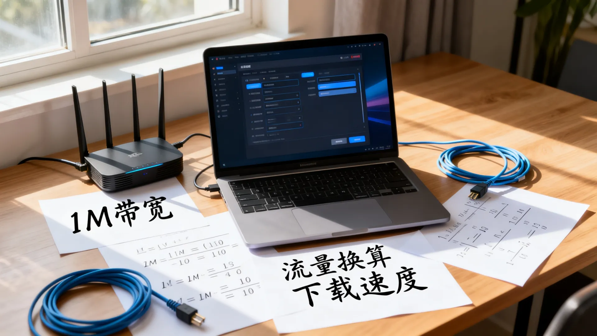 带宽1M等于多少流量