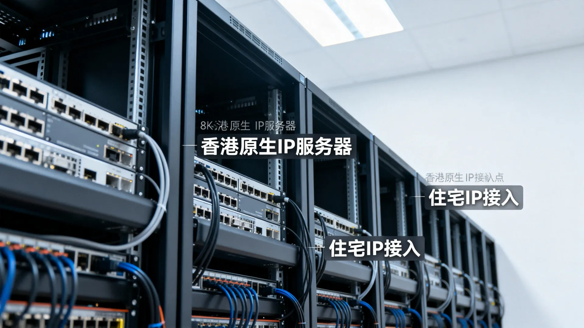 香港机房住宅IP 香港原生ip