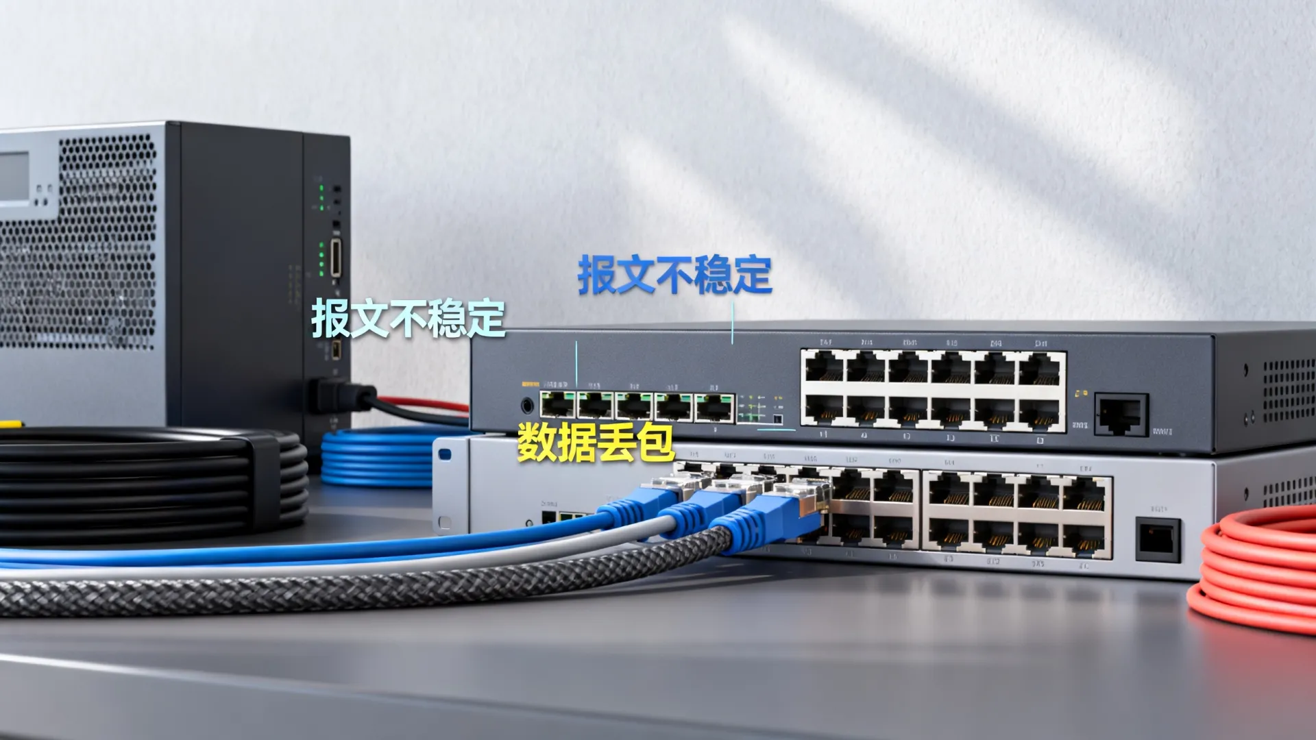 服务器接收报文不稳定