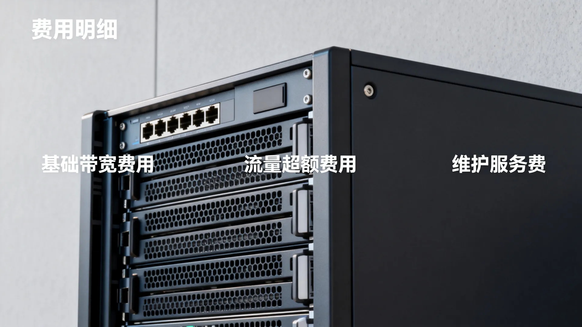 服务器带宽费用明细