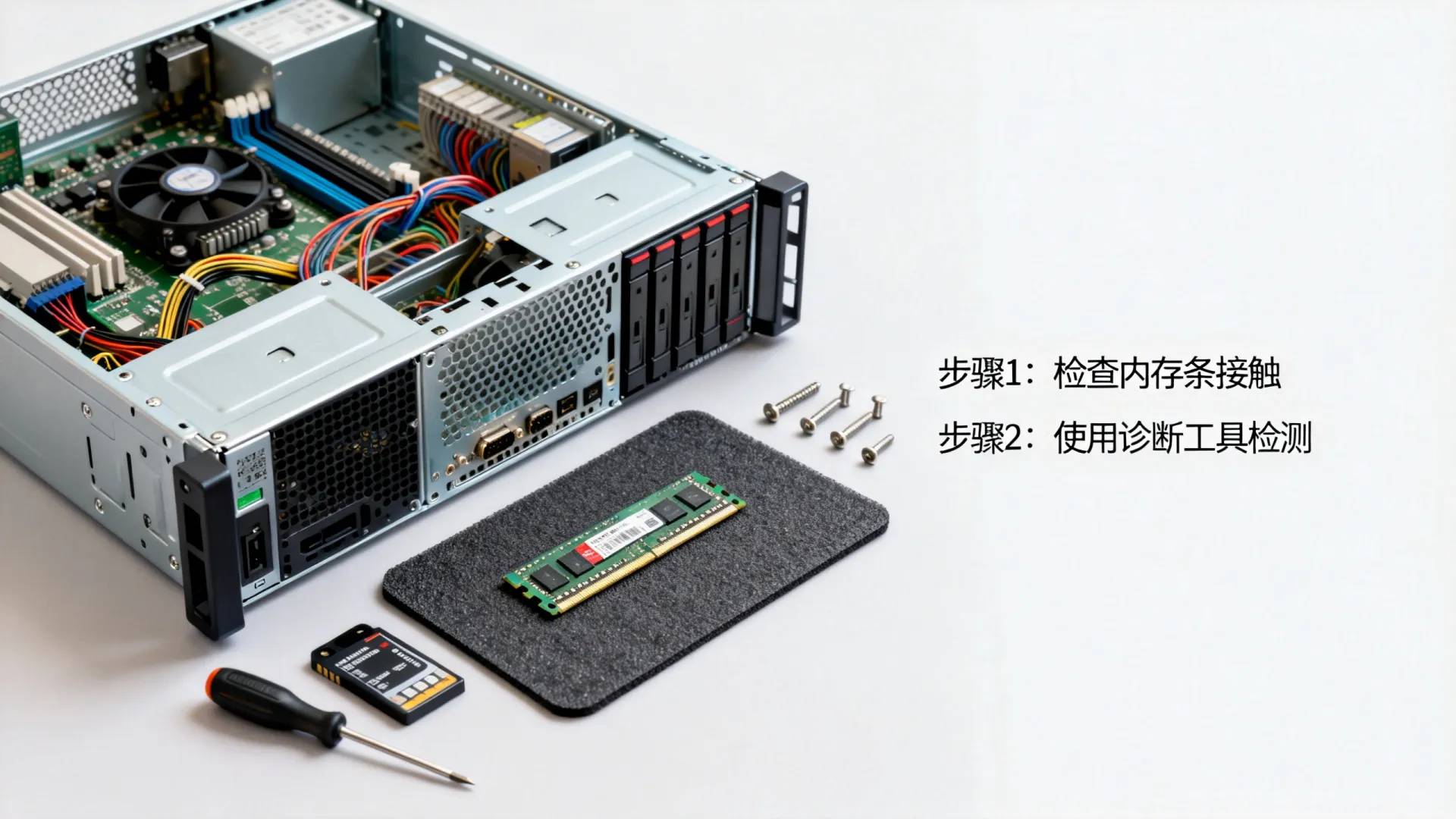 服务器提示内存错误怎么解决方法