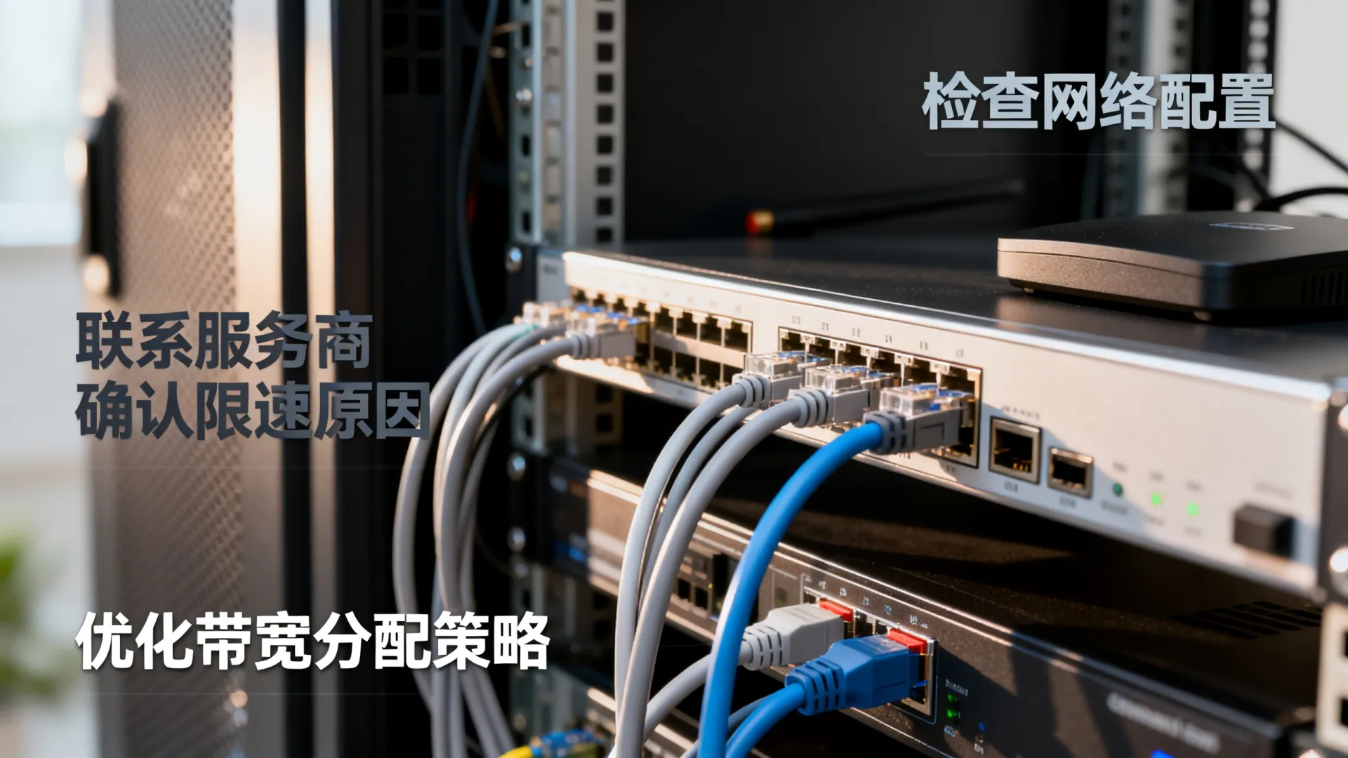 服务器带宽被限速