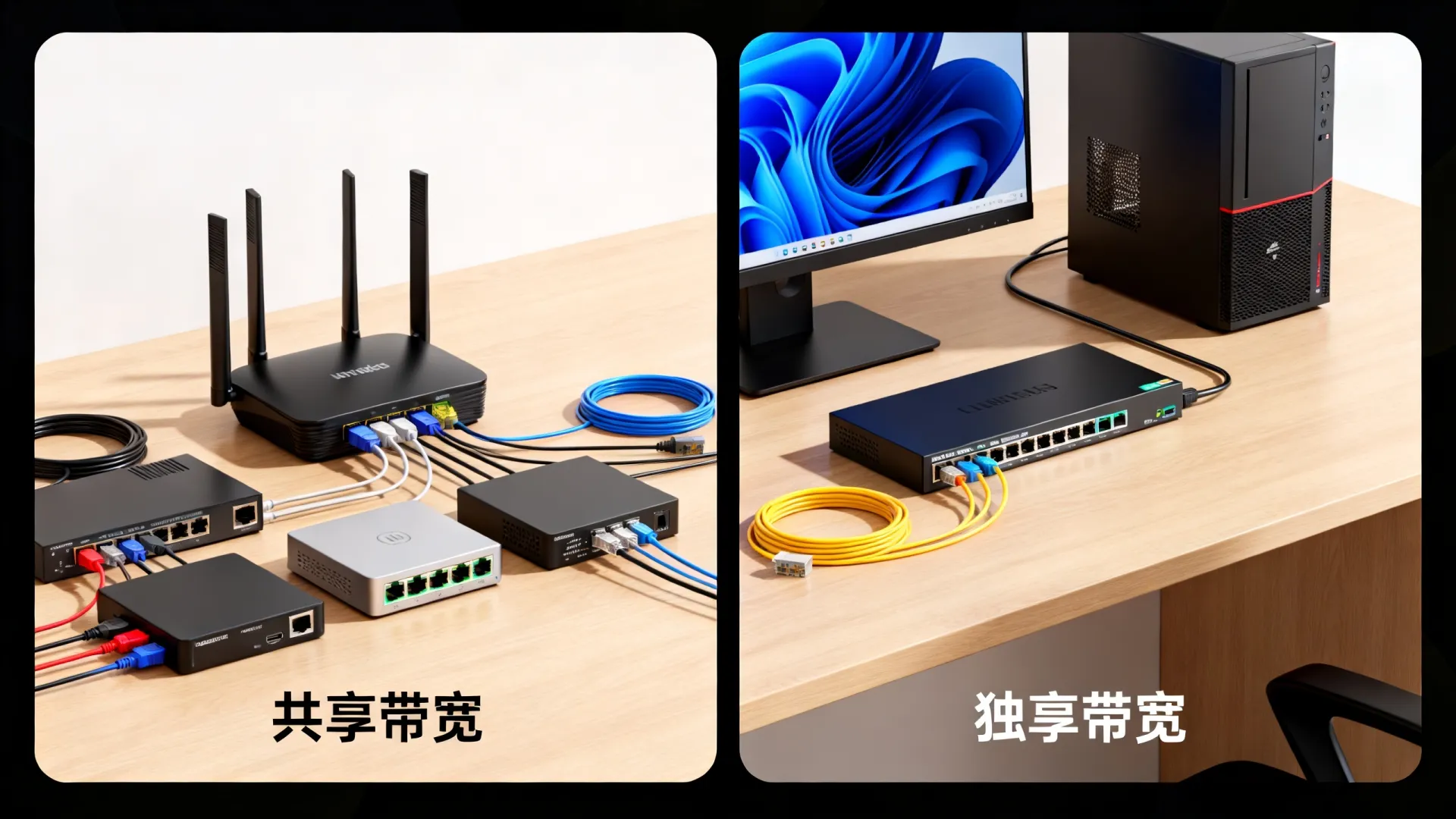 共享带宽和独享带宽哪个好