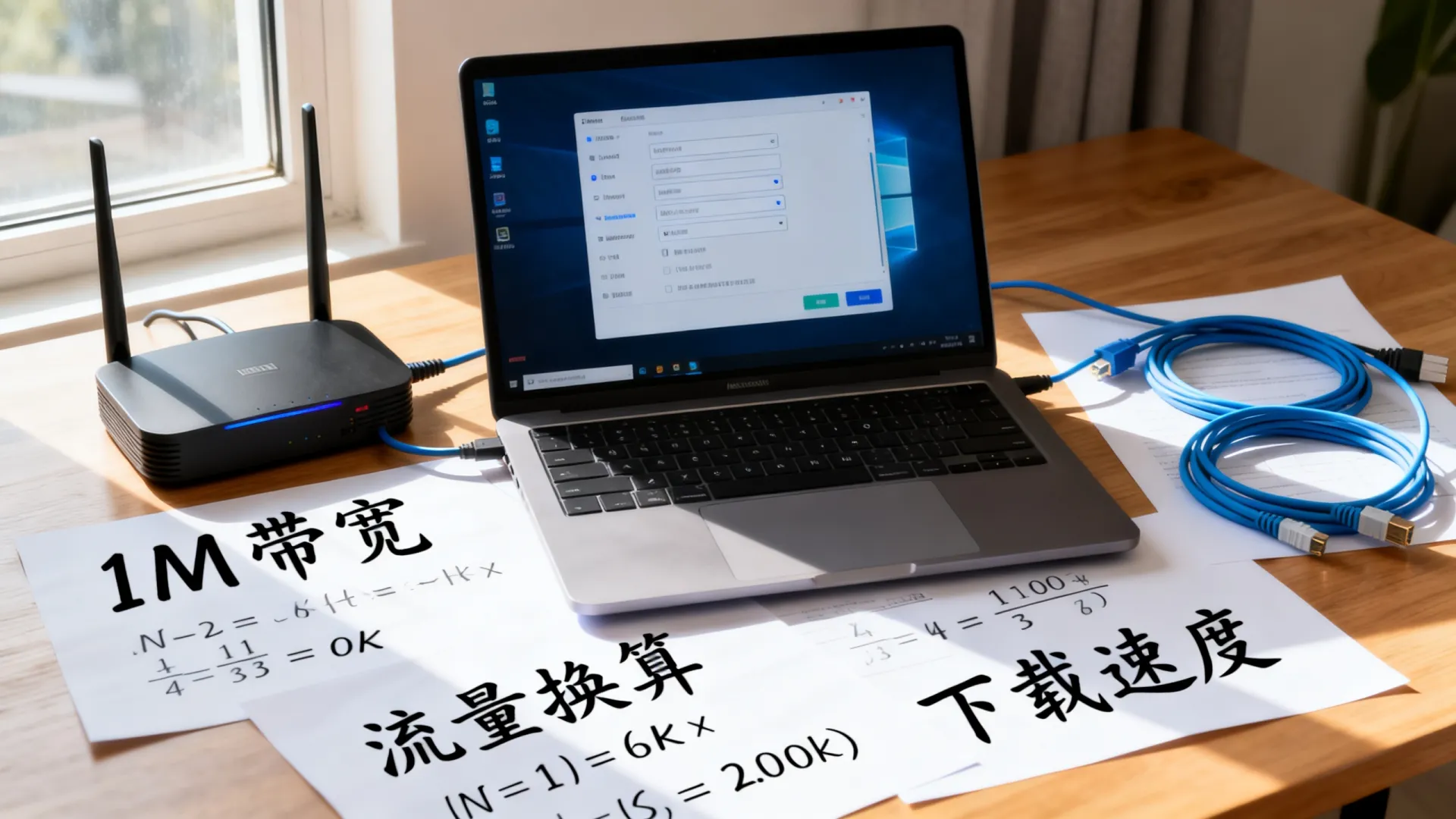 带宽1M等于多少流量