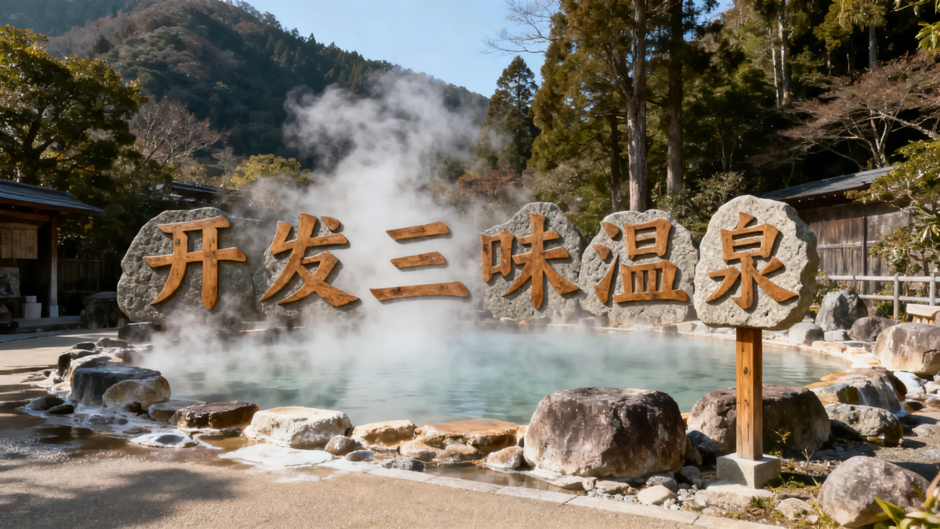 开发三味温泉在哪里？开发三味温泉怎么去
